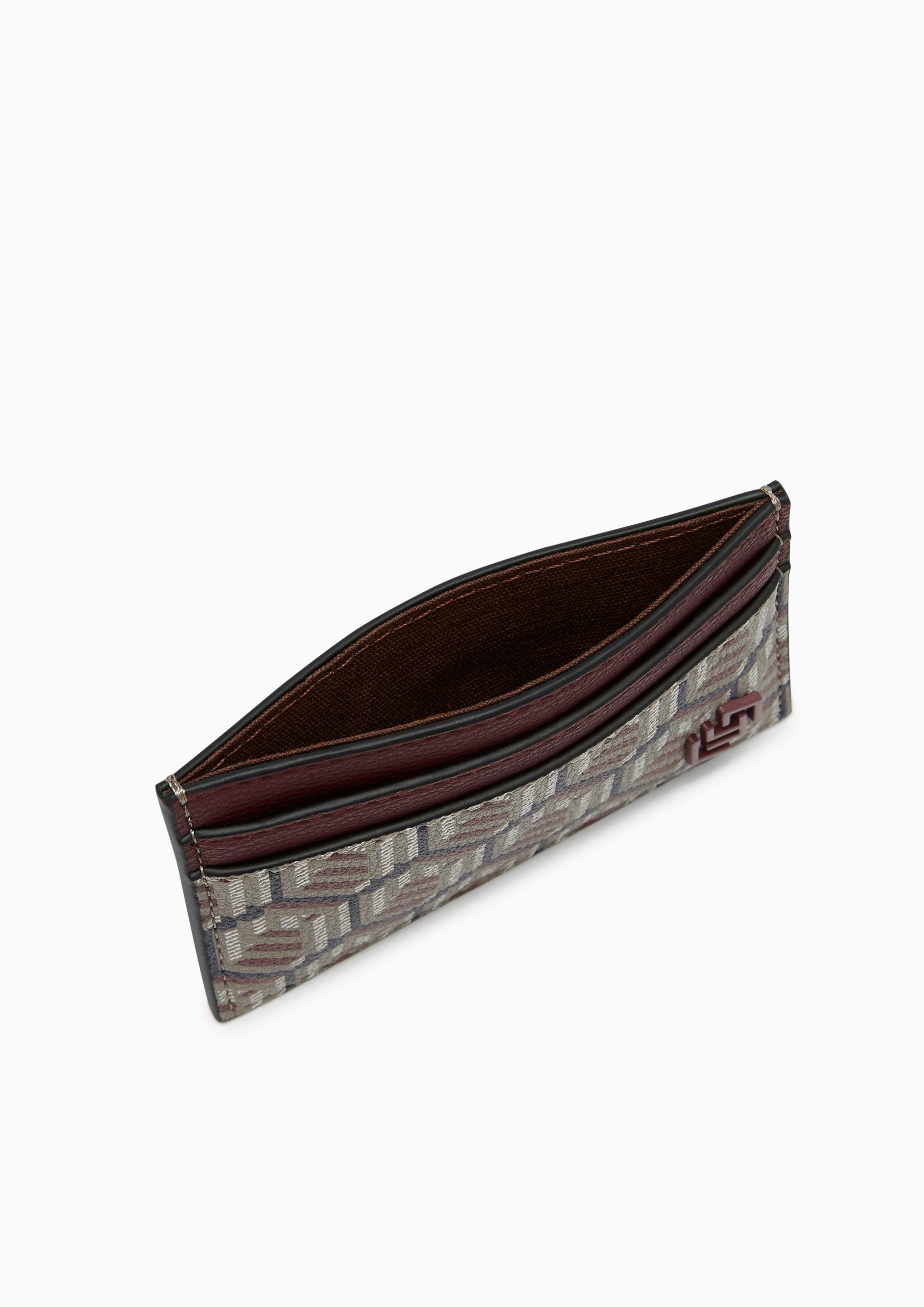 Dune Scape S Card Holder Wallet - Dark Red