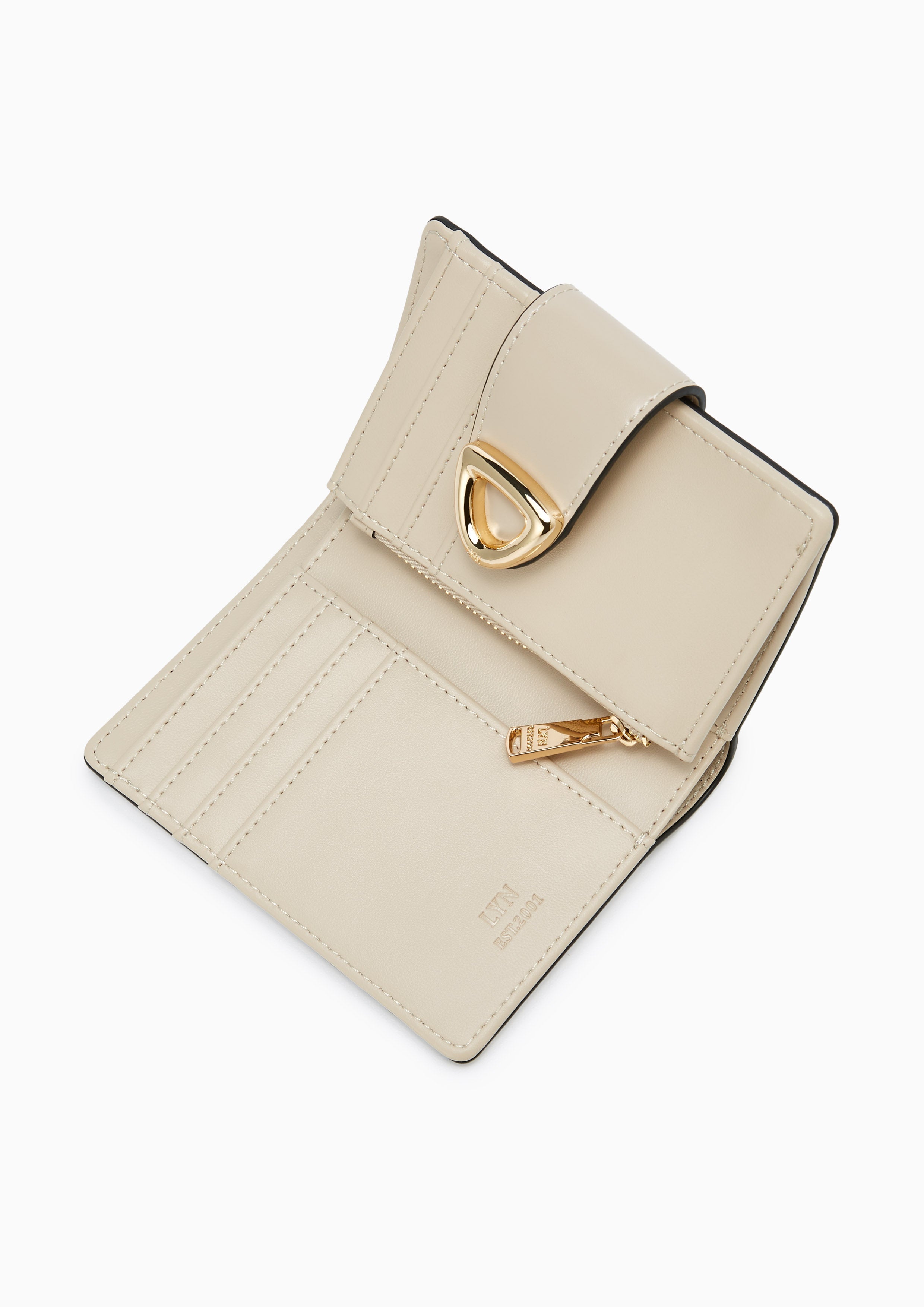 Matric Semi Wallet - Taupe
