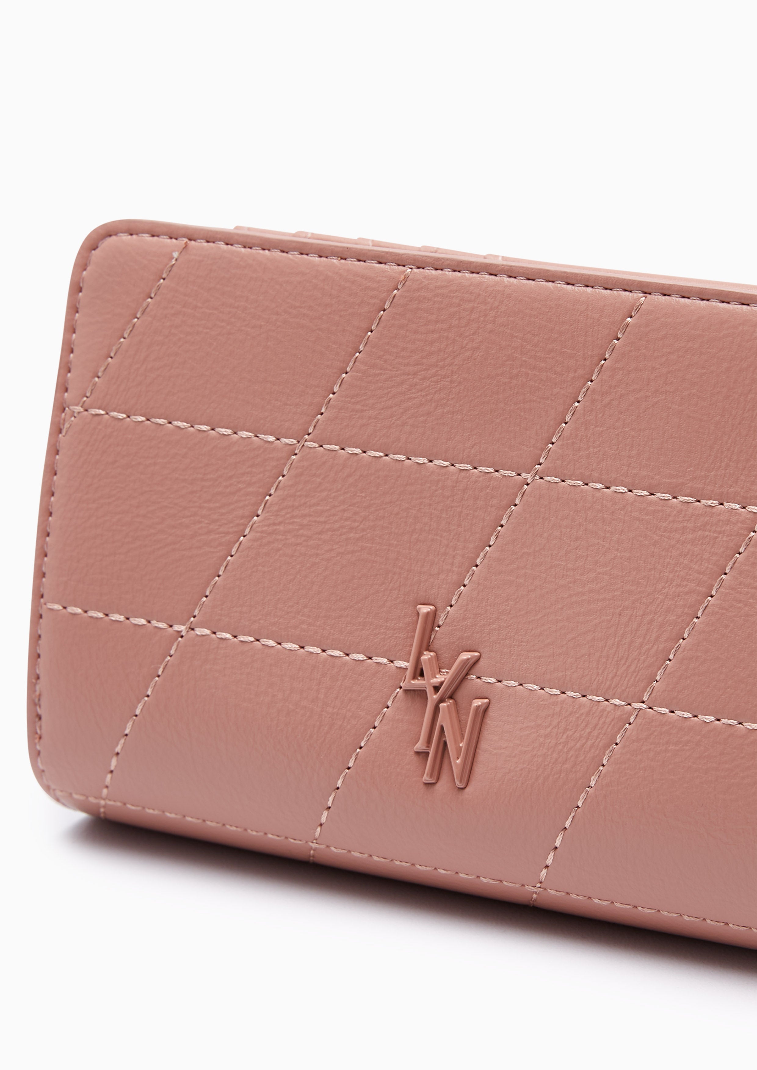 Thunder Semi Wallet - Nude
