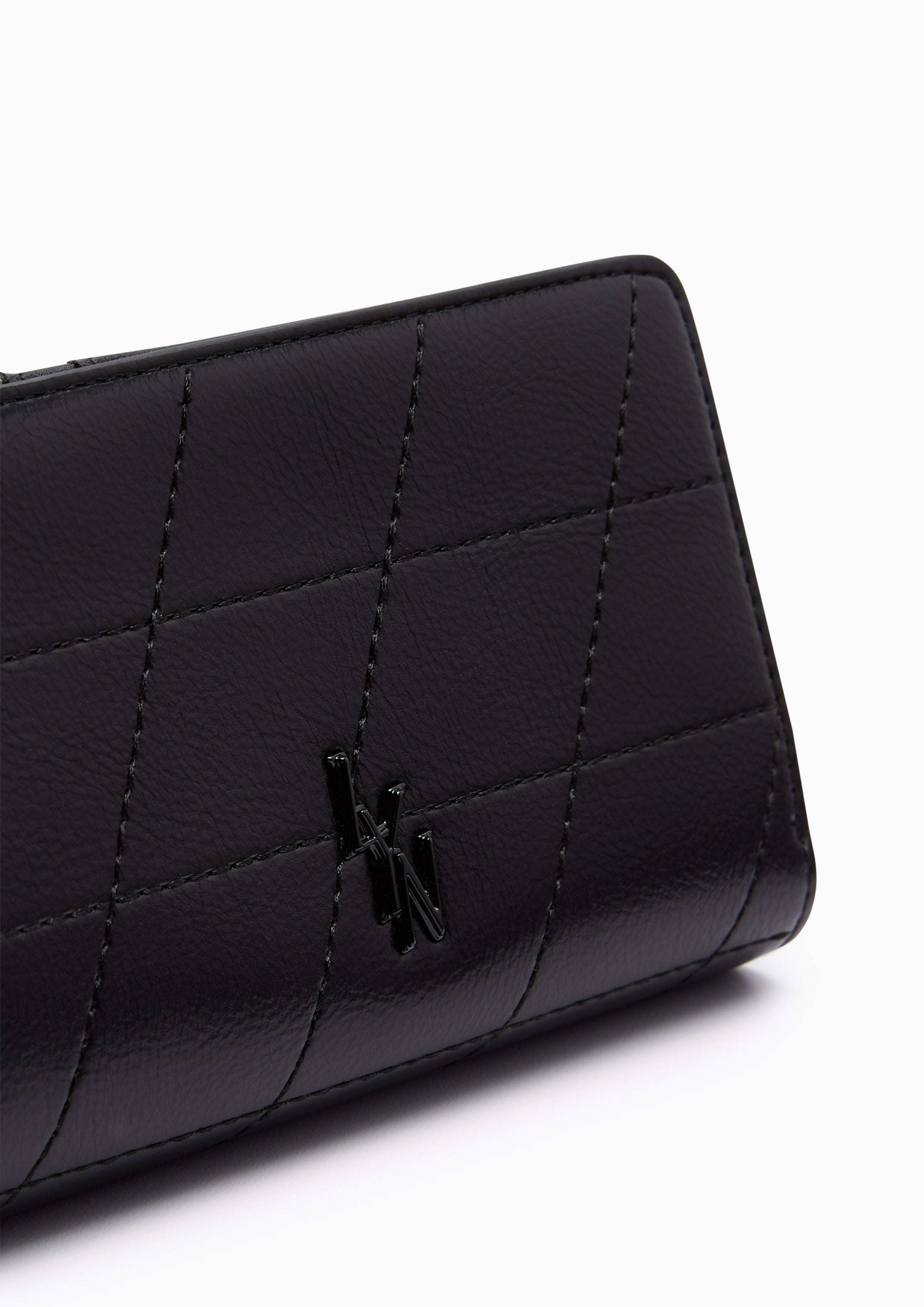 Thunder Semi Wallet - Black