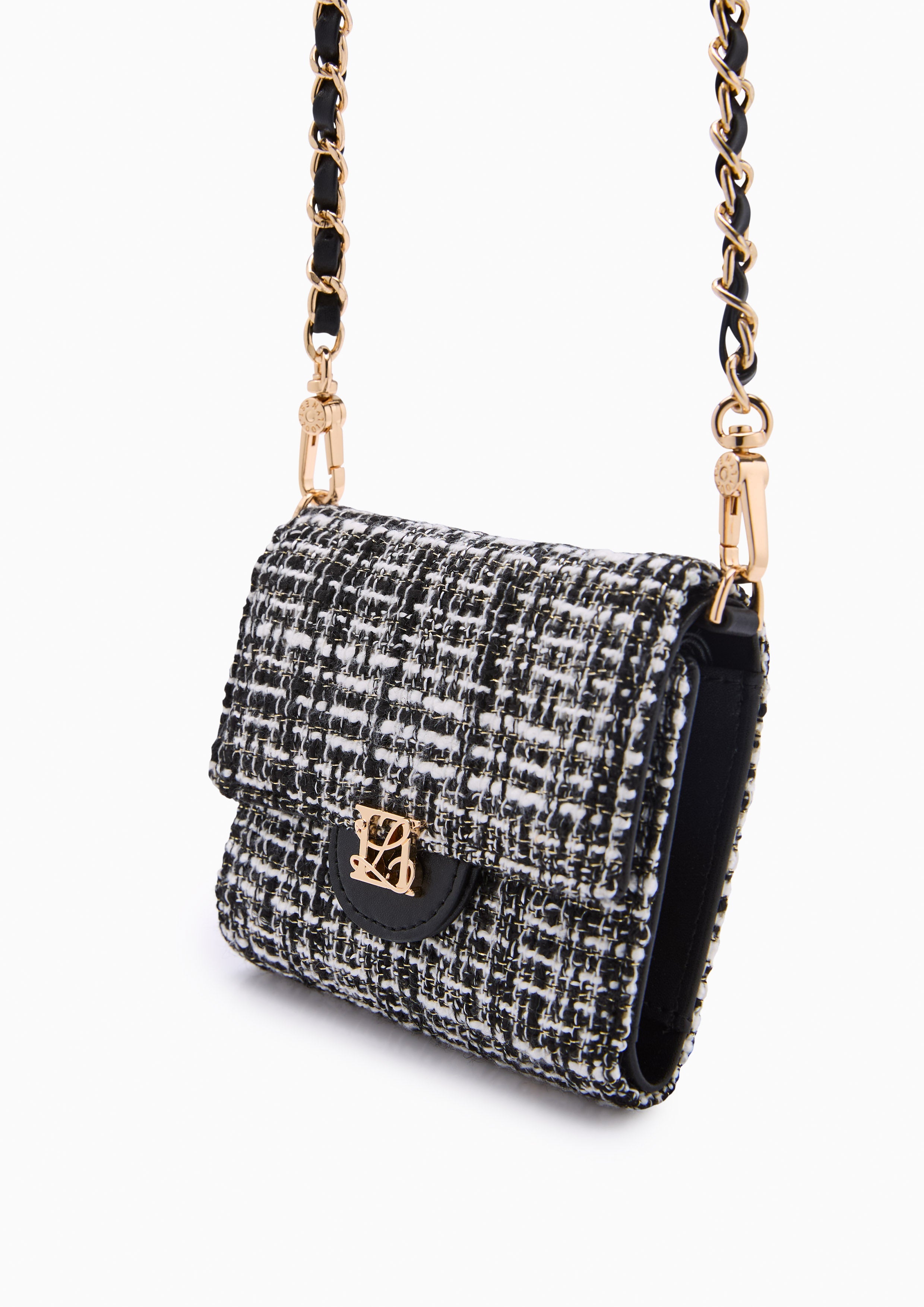 Fraise Short Wallet On Chain - Black