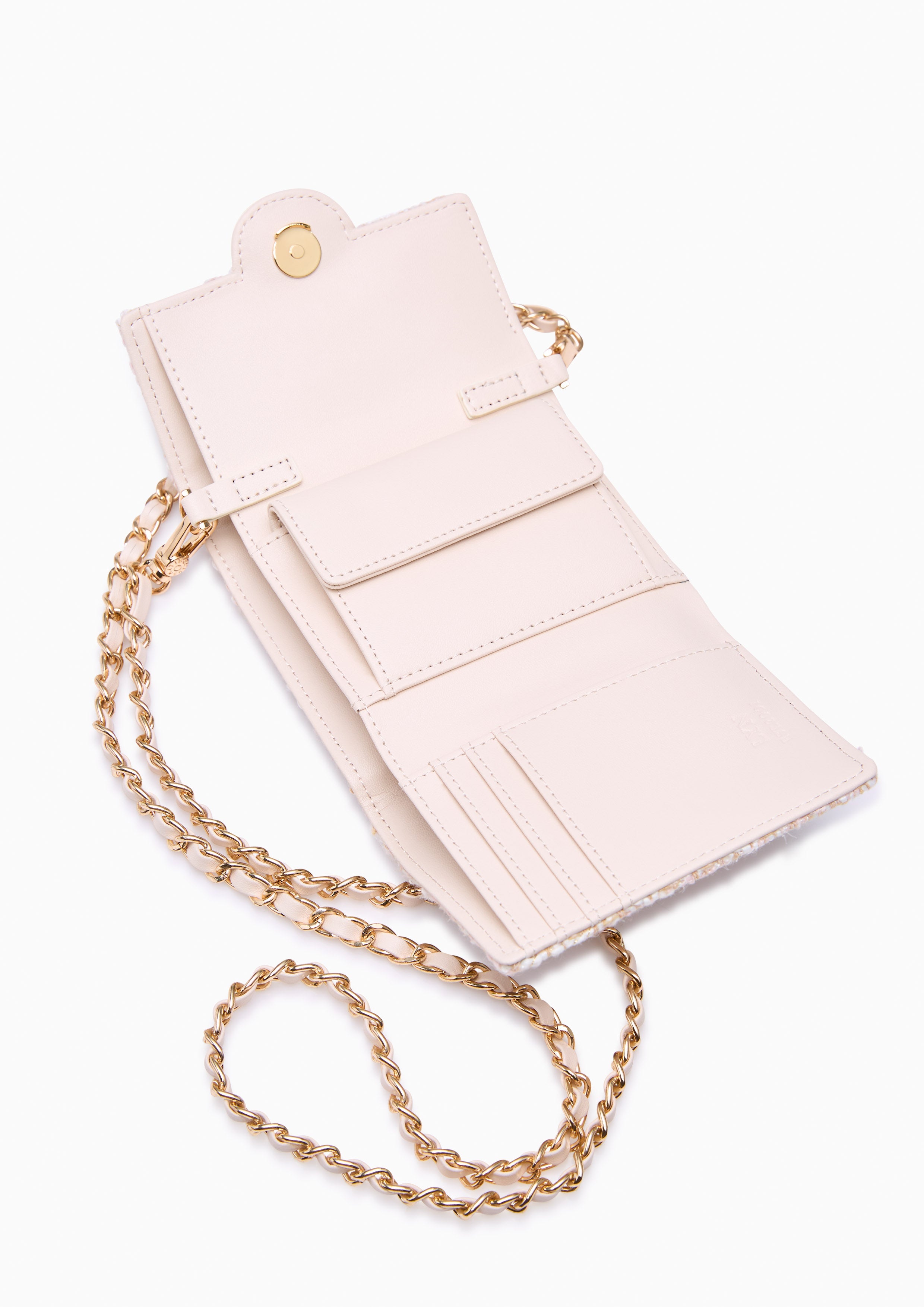 Fraise Short Wallet On Chain - Pink