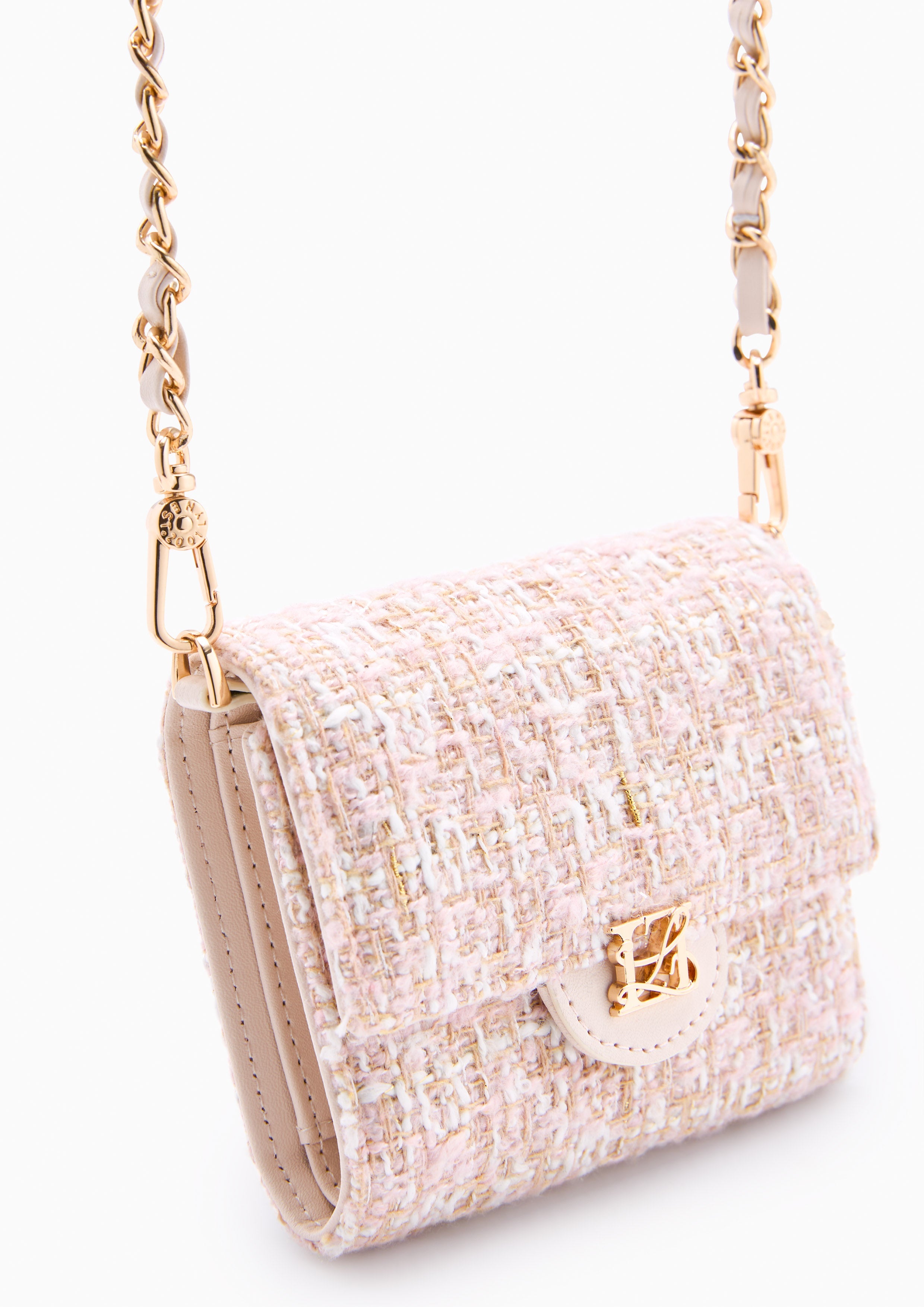 Fraise Short Wallet On Chain - Pink