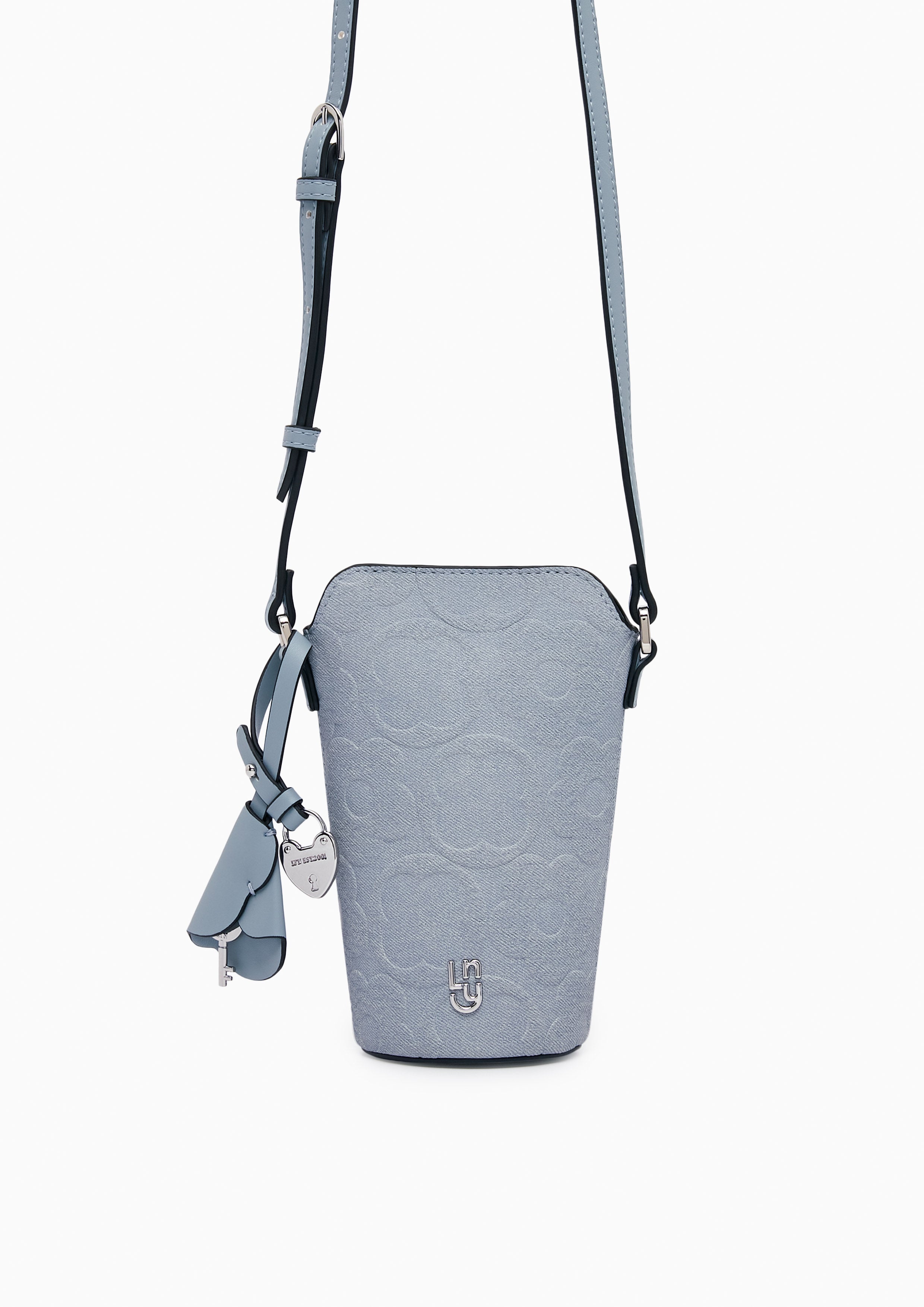 Lucinda Mobile Pouch Wallet - Blue Variation 2