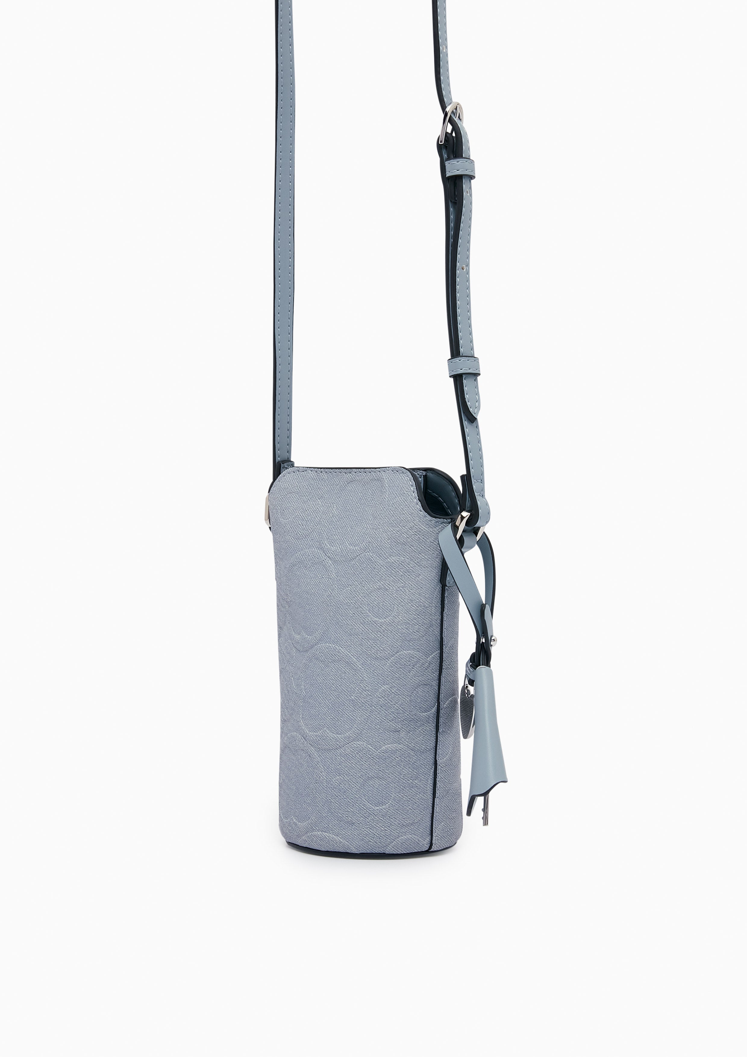 Lucinda Mobile Pouch Wallet - Blue Variation 2