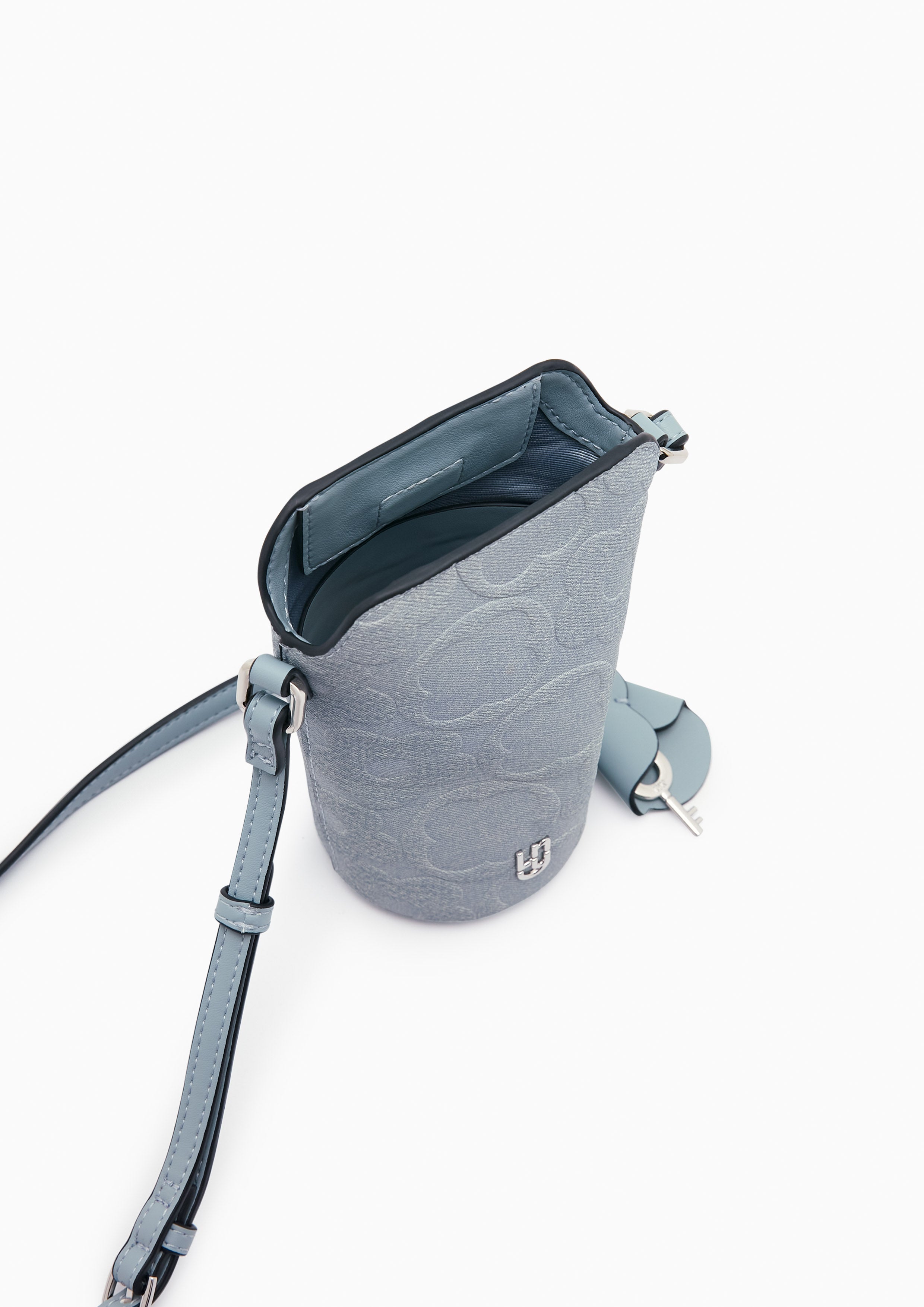 Lucinda Mobile Pouch Wallet - Blue Variation 2