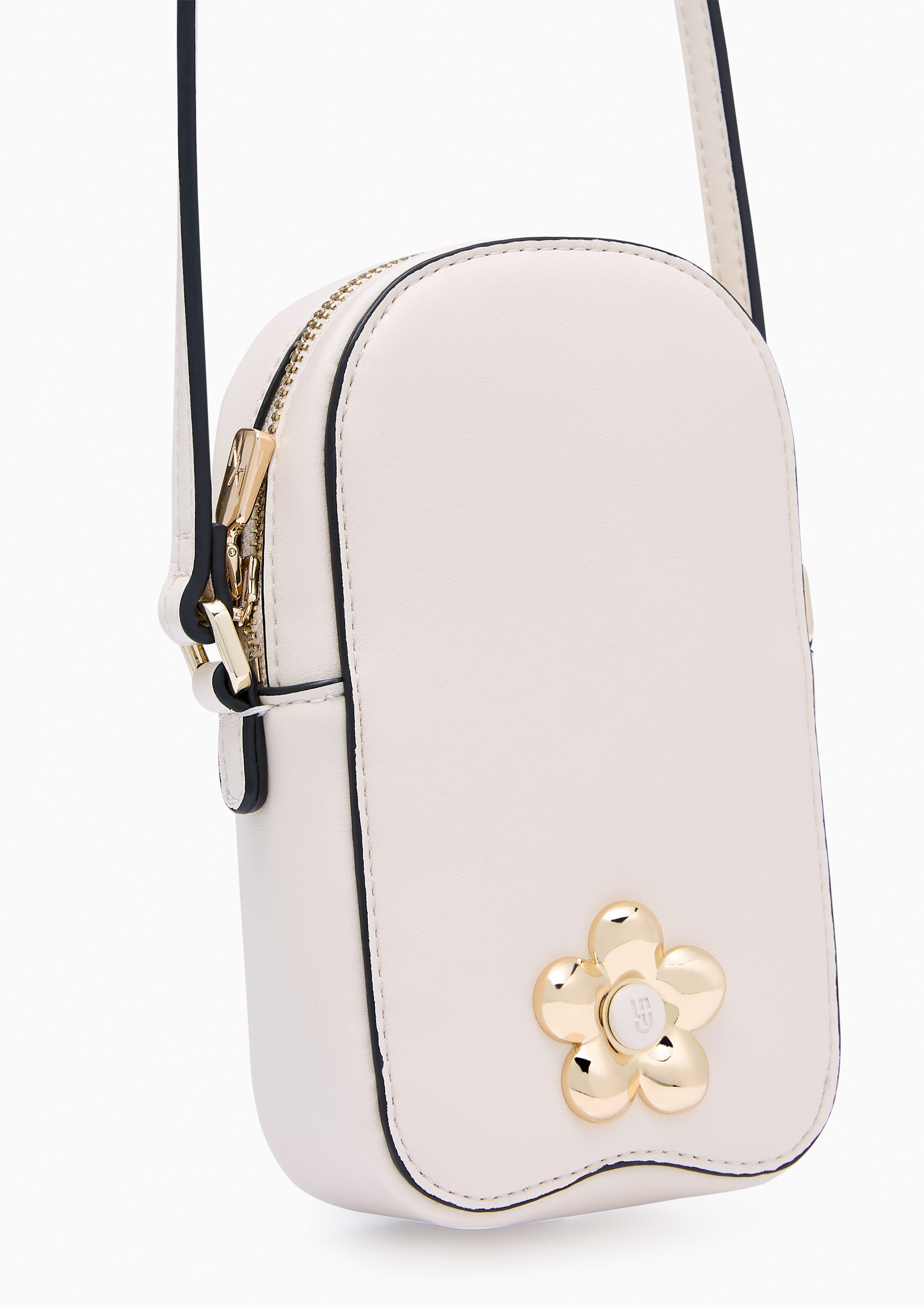 Dakota Mobile Sling Wallet - Light Beige