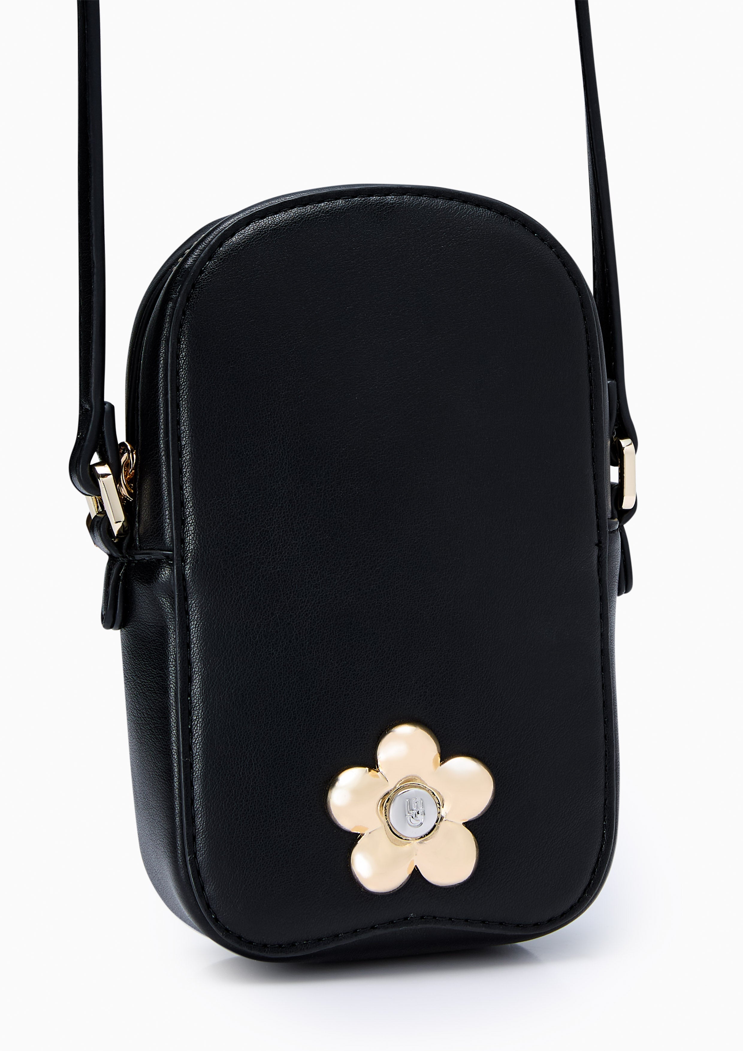 Dakota Mobile Sling Wallet - Black