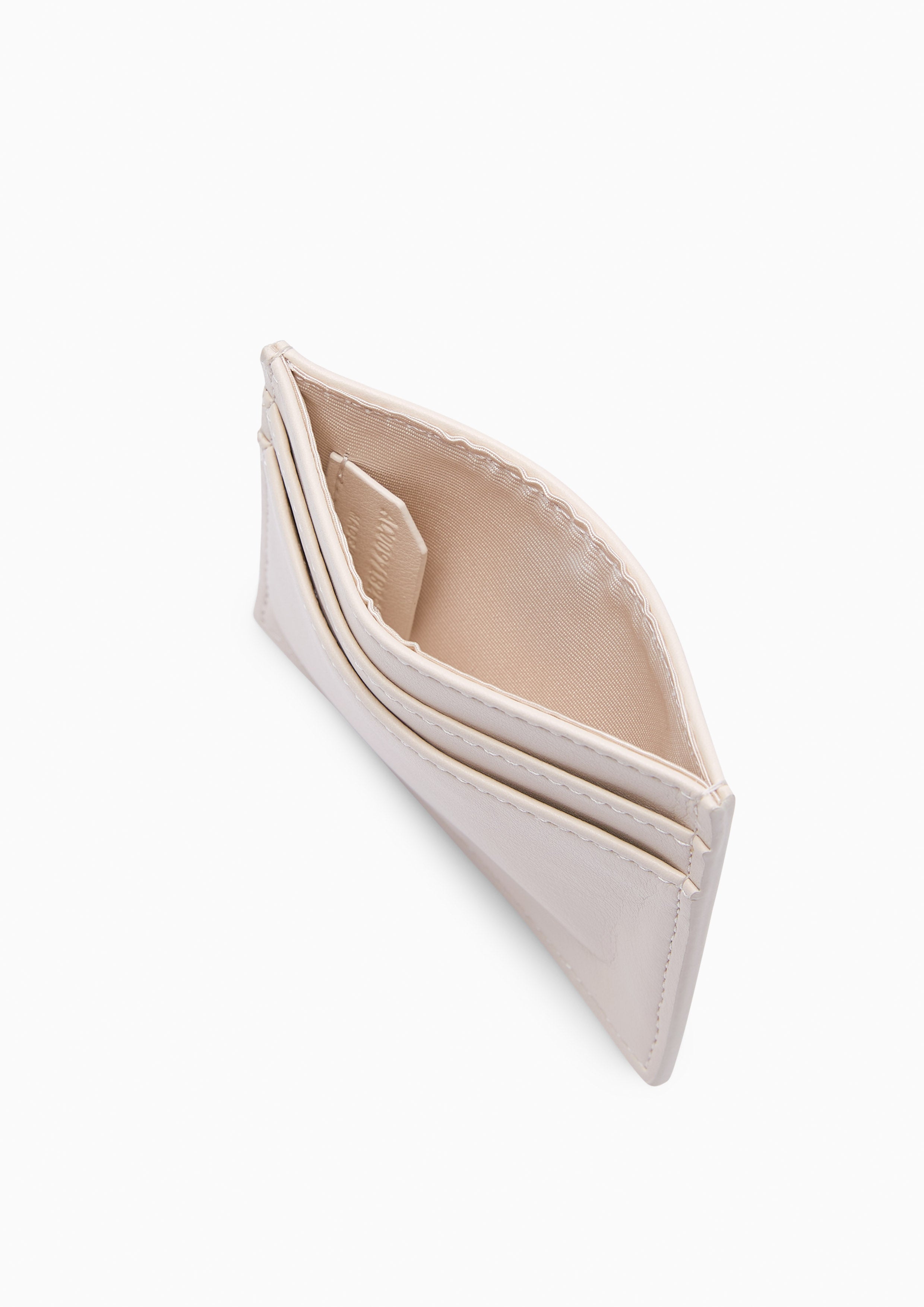 Dakota Card Holder Wallet - Beige