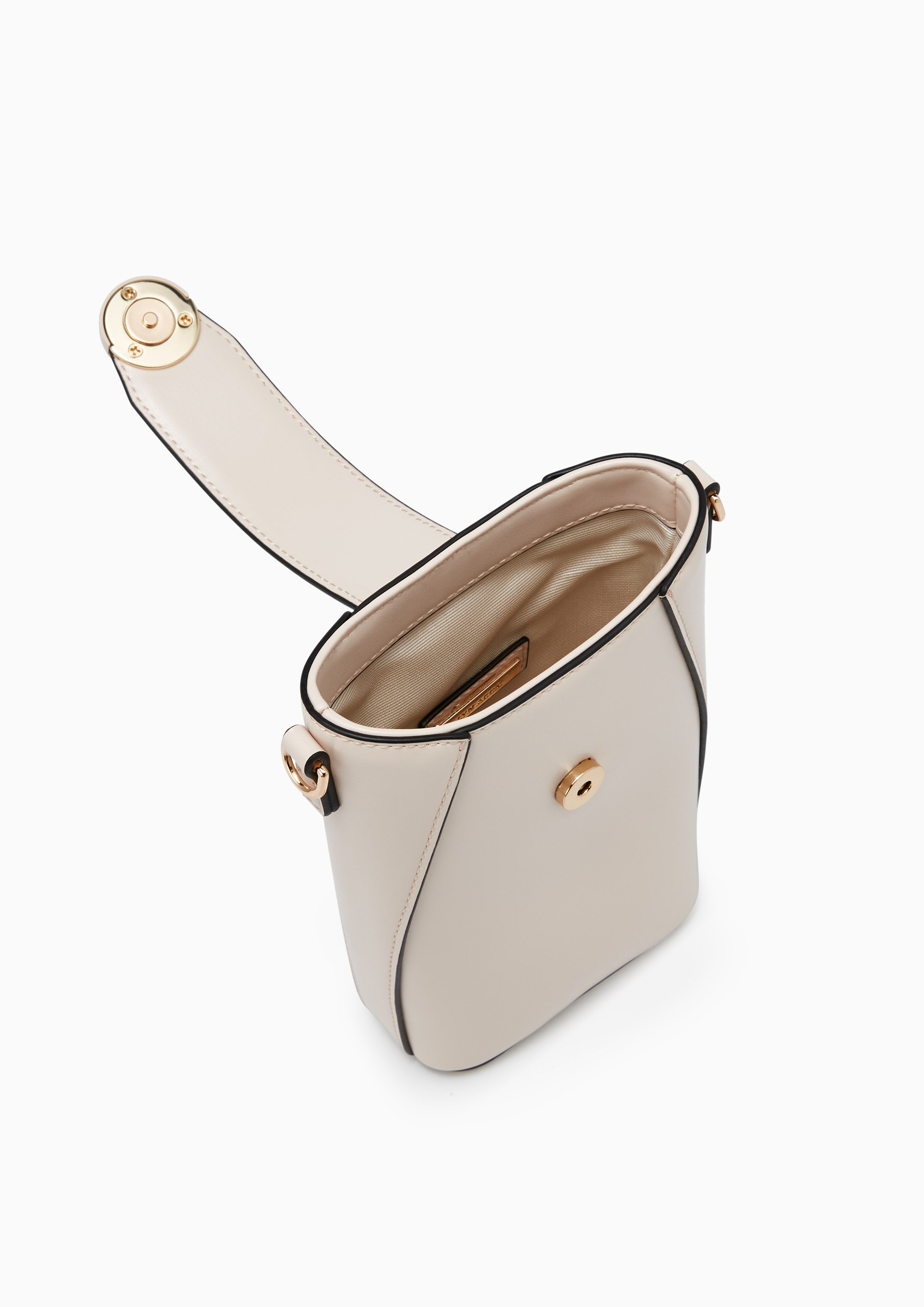 Adria Mobile Sling Wallet - Light Beige