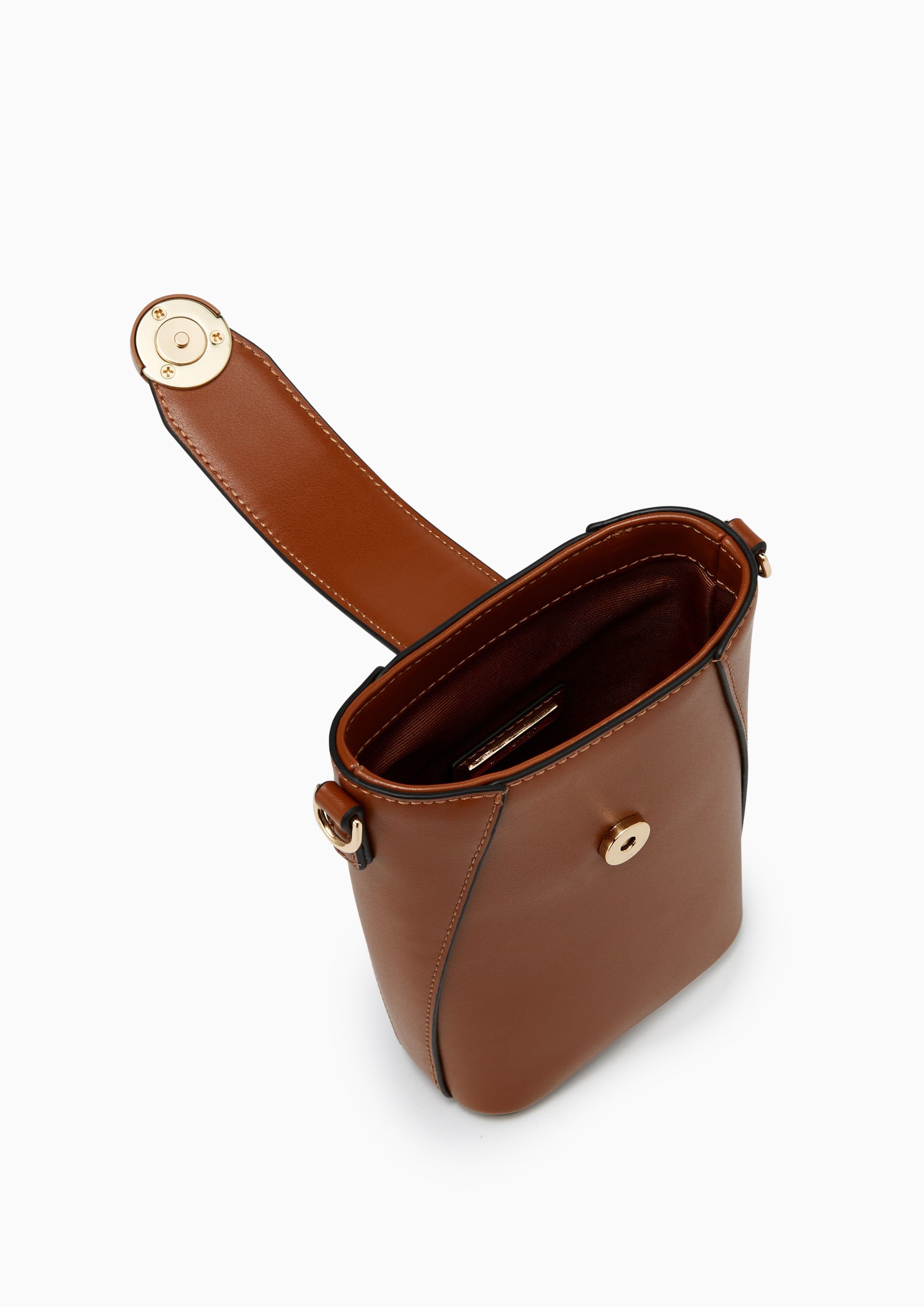 Adria Mobile Sling Wallet - Tan