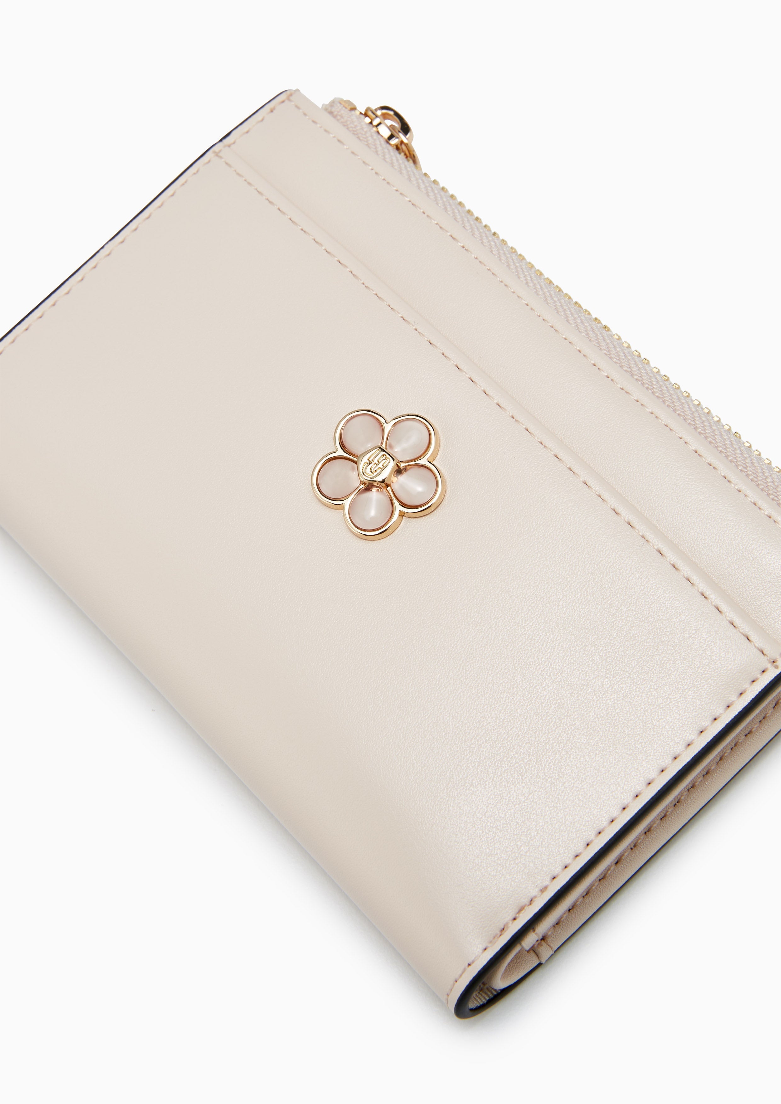 Adria Bifold Wallet - Light Beige