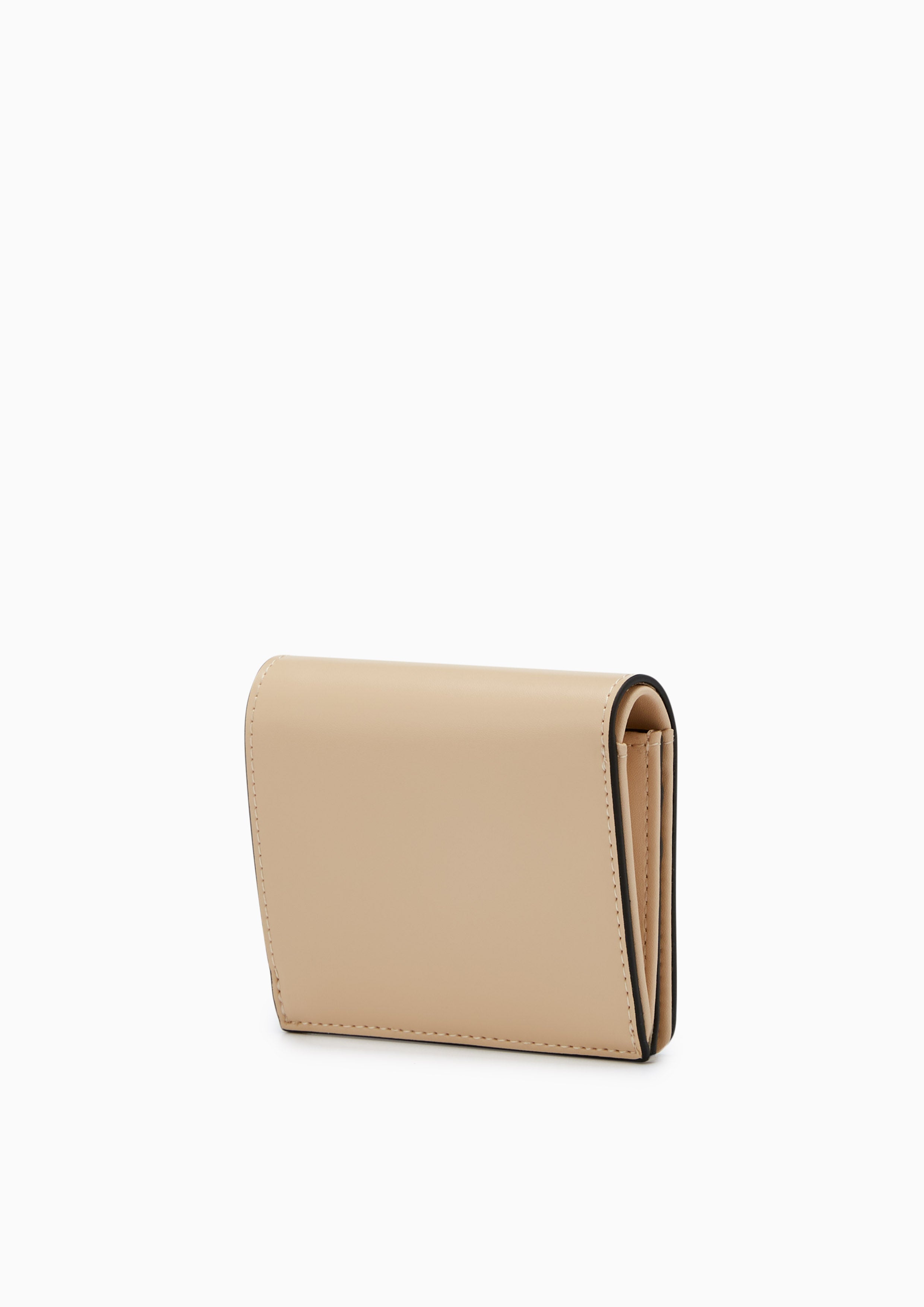 Adria Short Short Wallet - Beige