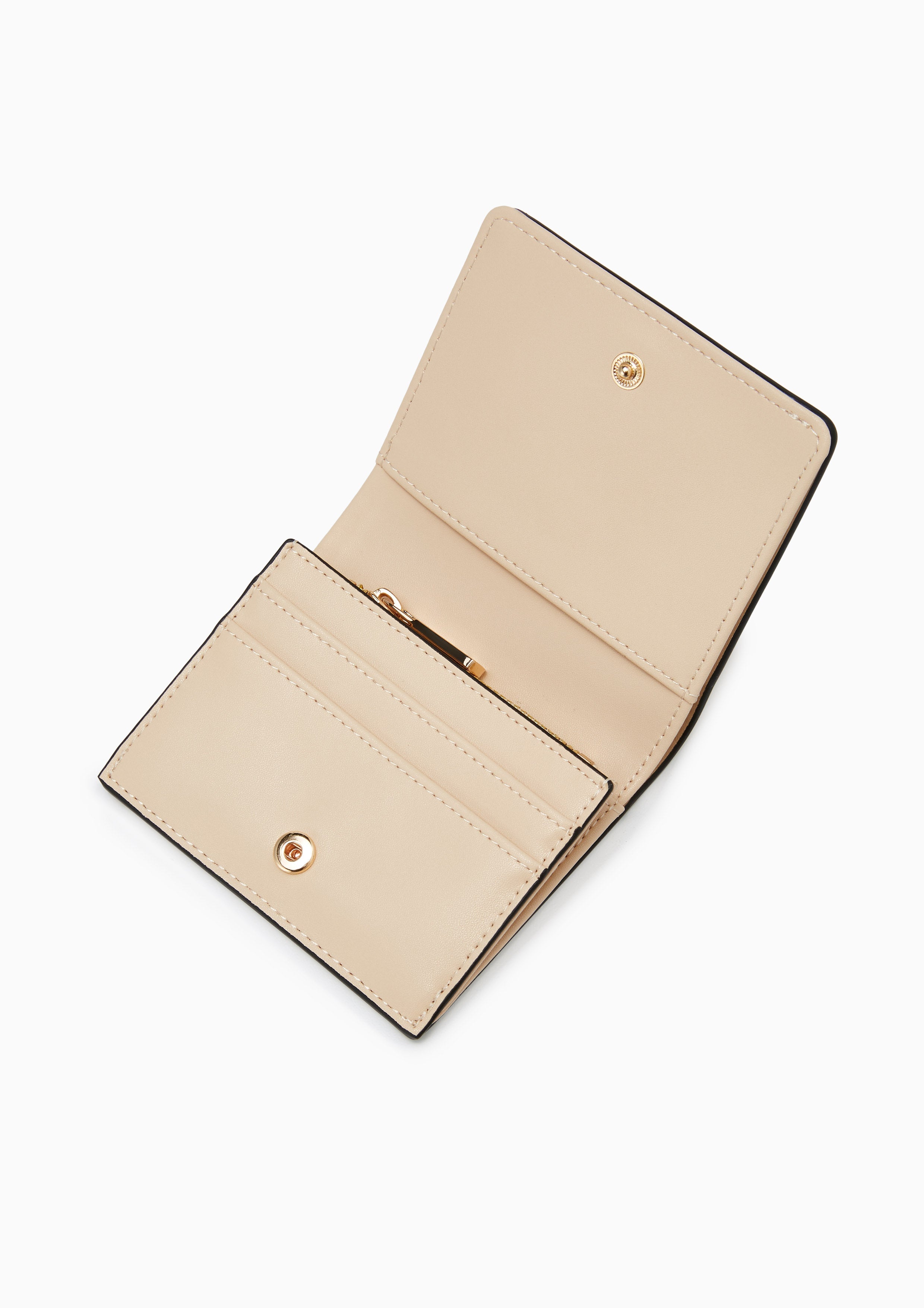 Adria Short Short Wallet - Beige