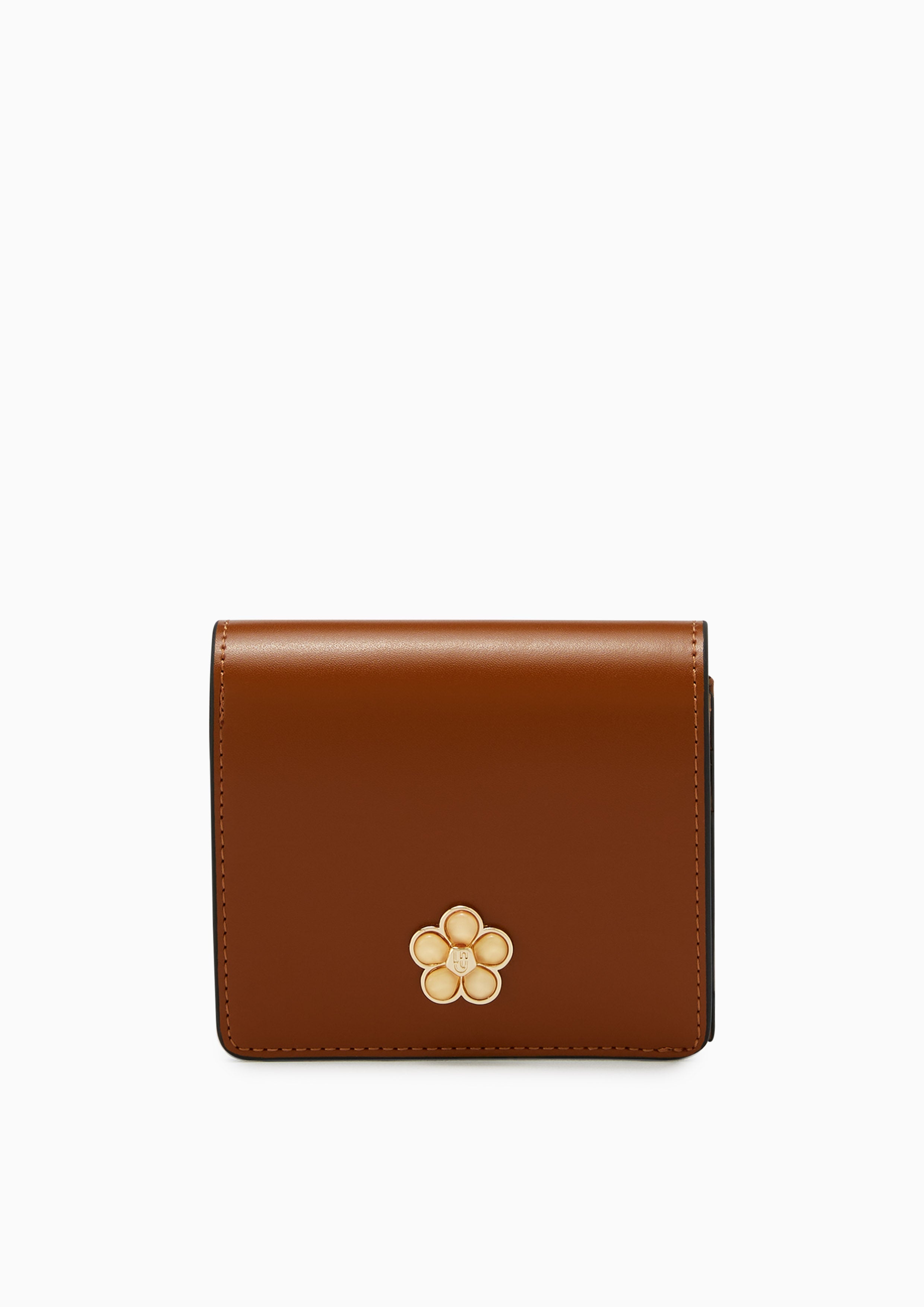 Adria Short Short Wallet - Tan