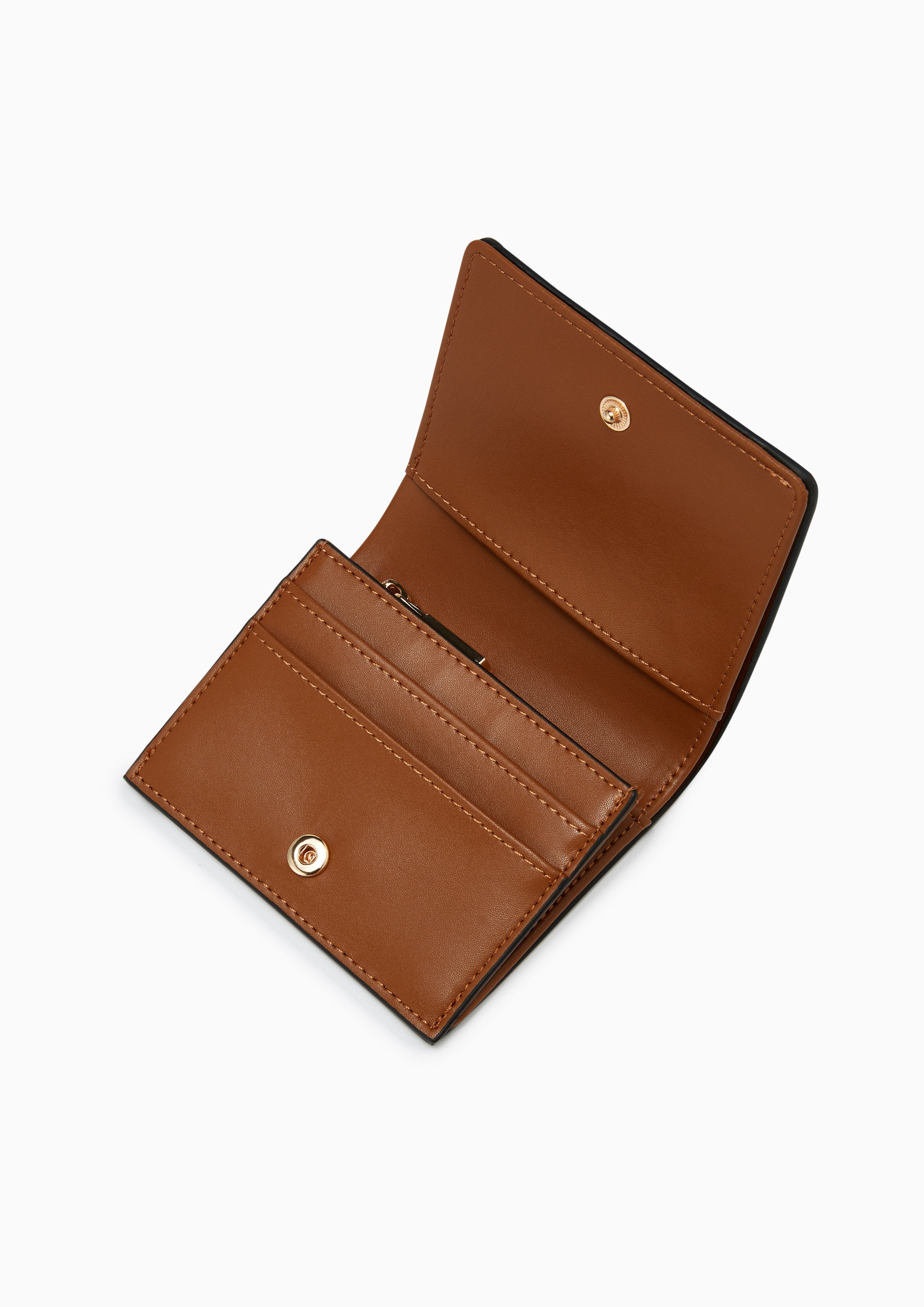 Adria Short Short Wallet - Tan