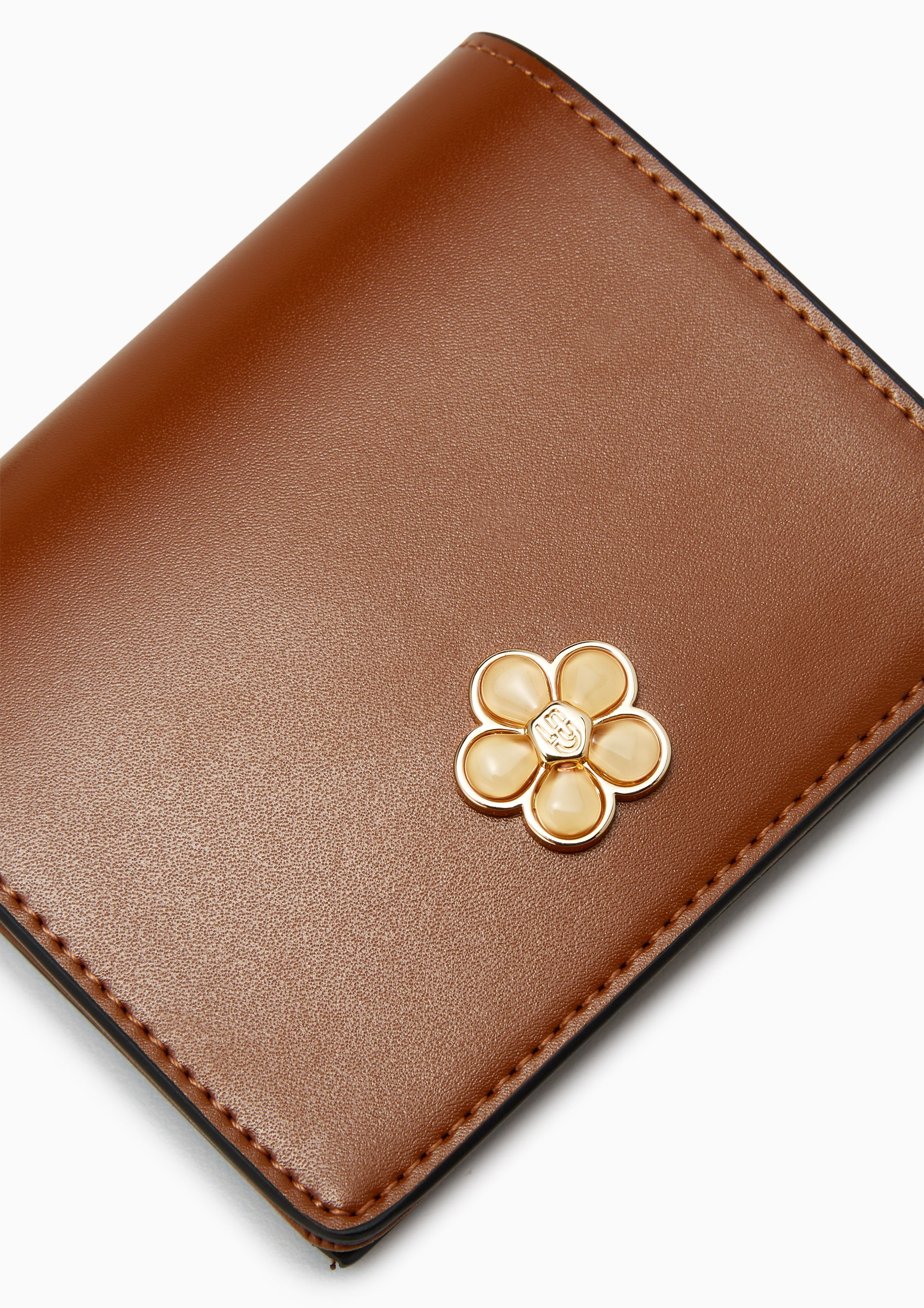 Adria Short Short Wallet - Tan