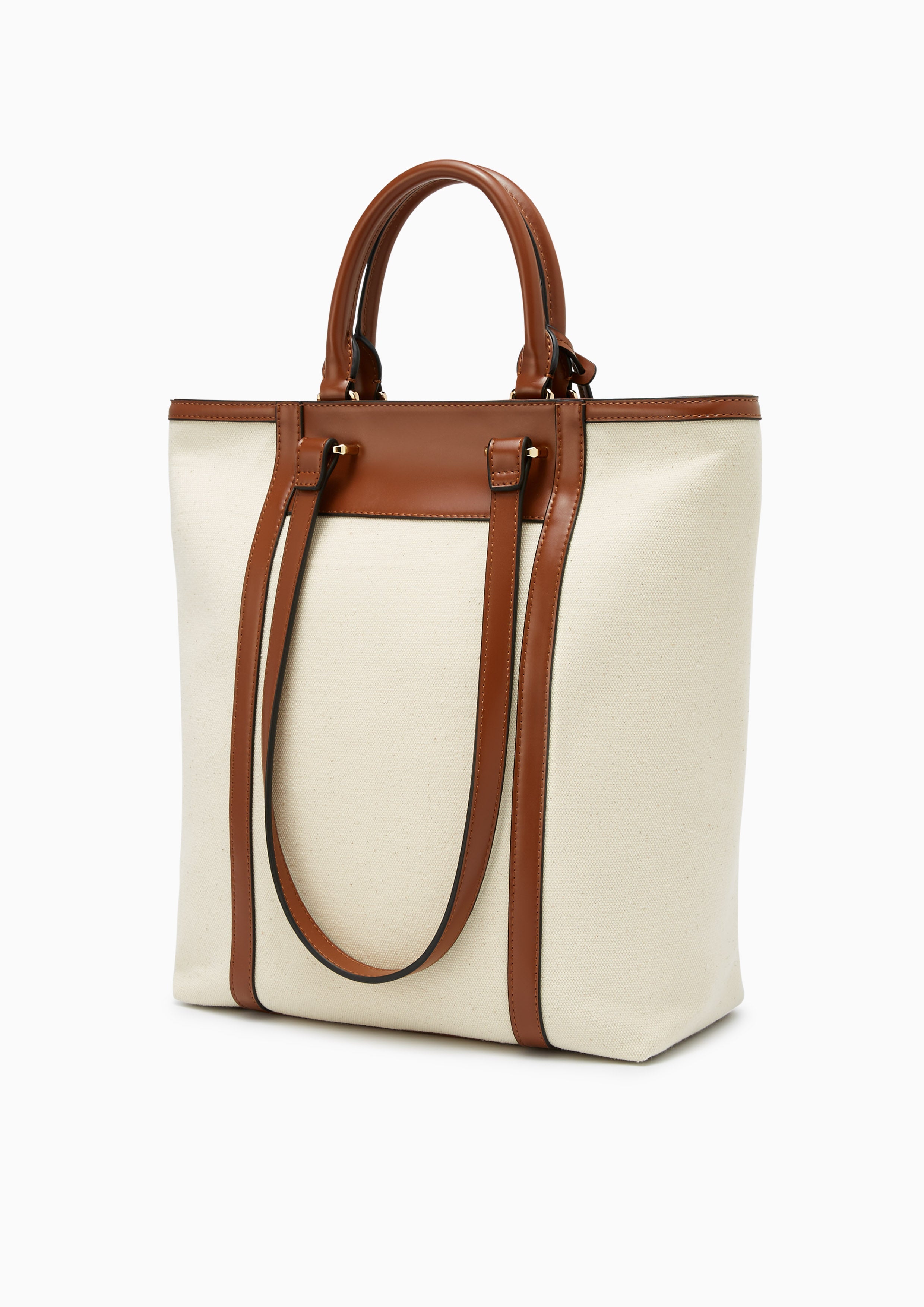 Maya L Tote Bag - Light Beige