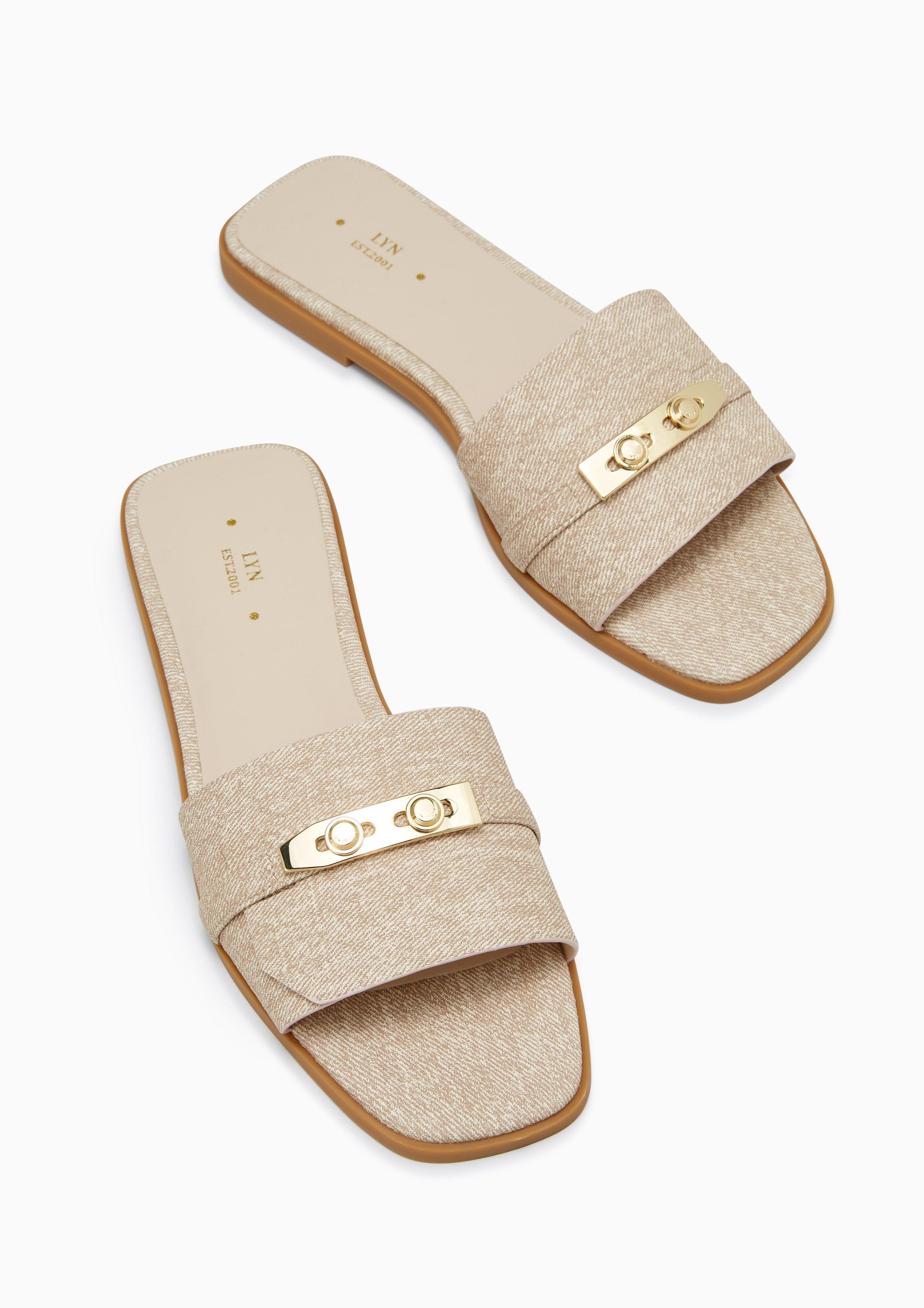 Master Ii Flats And Sandals - Biege Variation