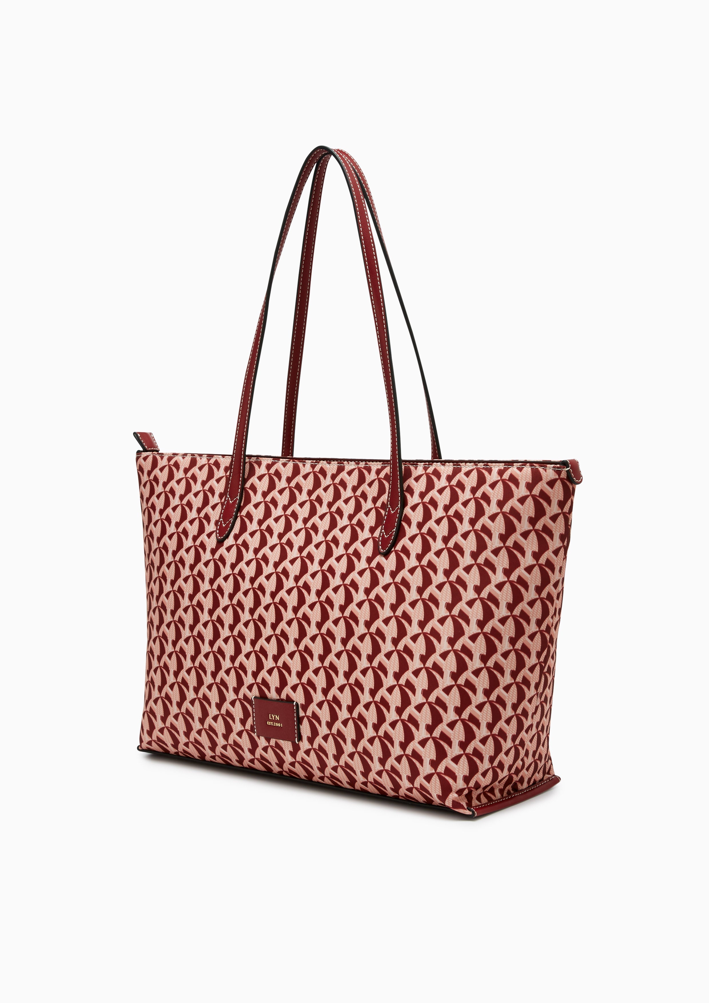 Solanory L Tote Bag - Dark Red