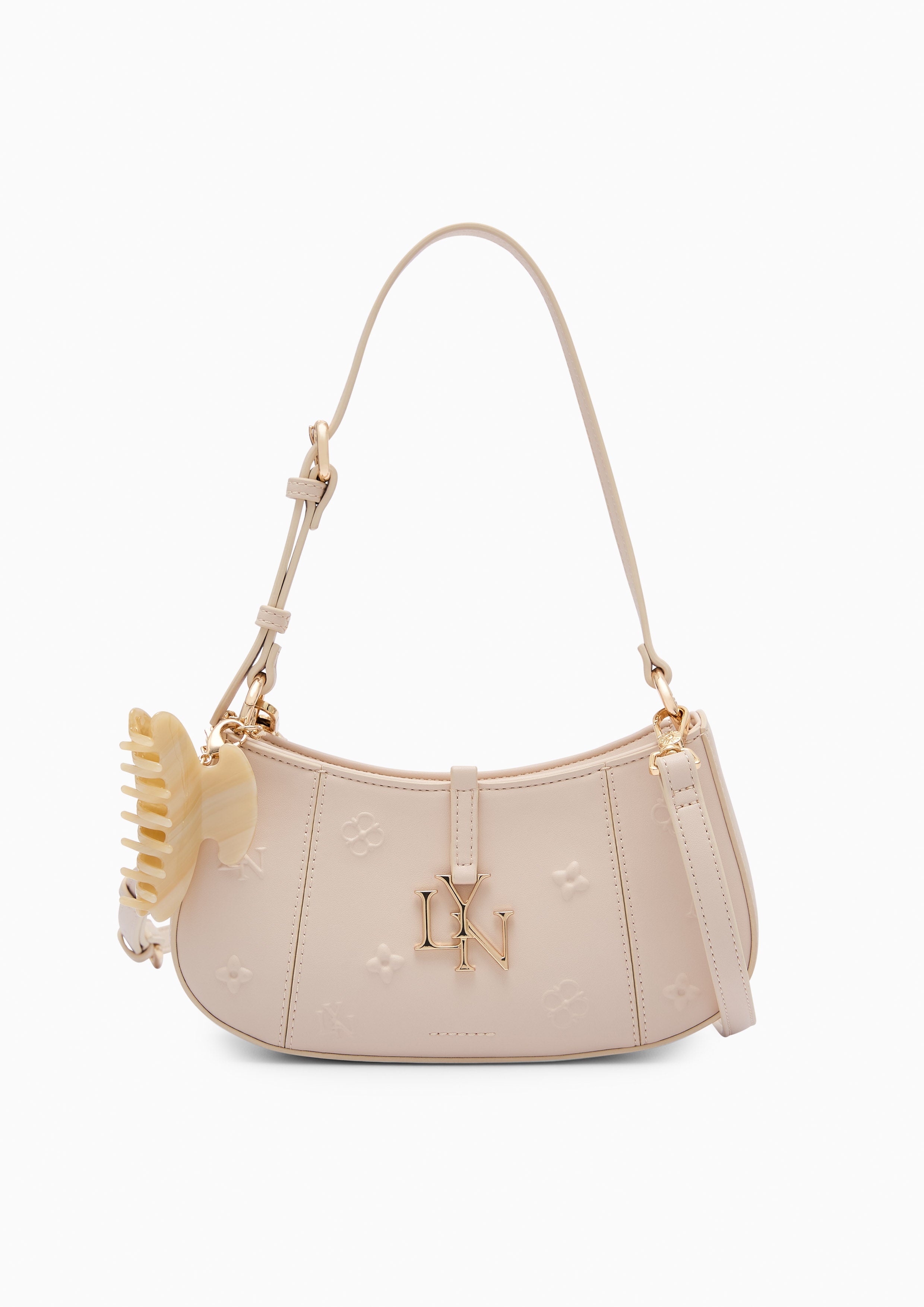 Wendy Brighton Shoulder Bag - Light Beige