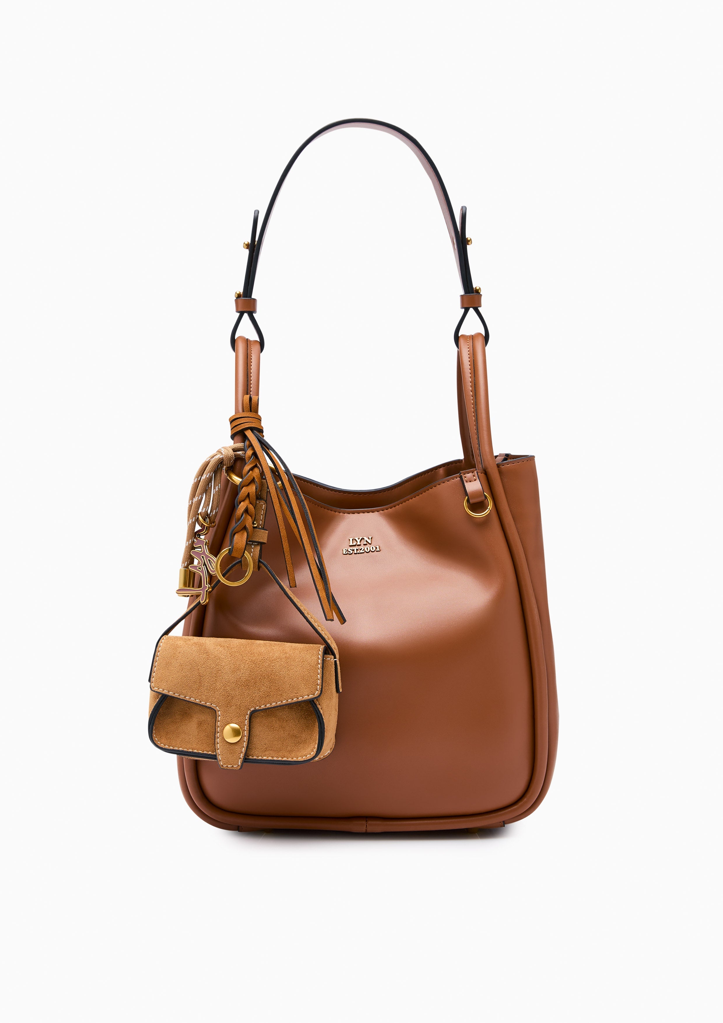 Moria L  Tote Bag - Tan