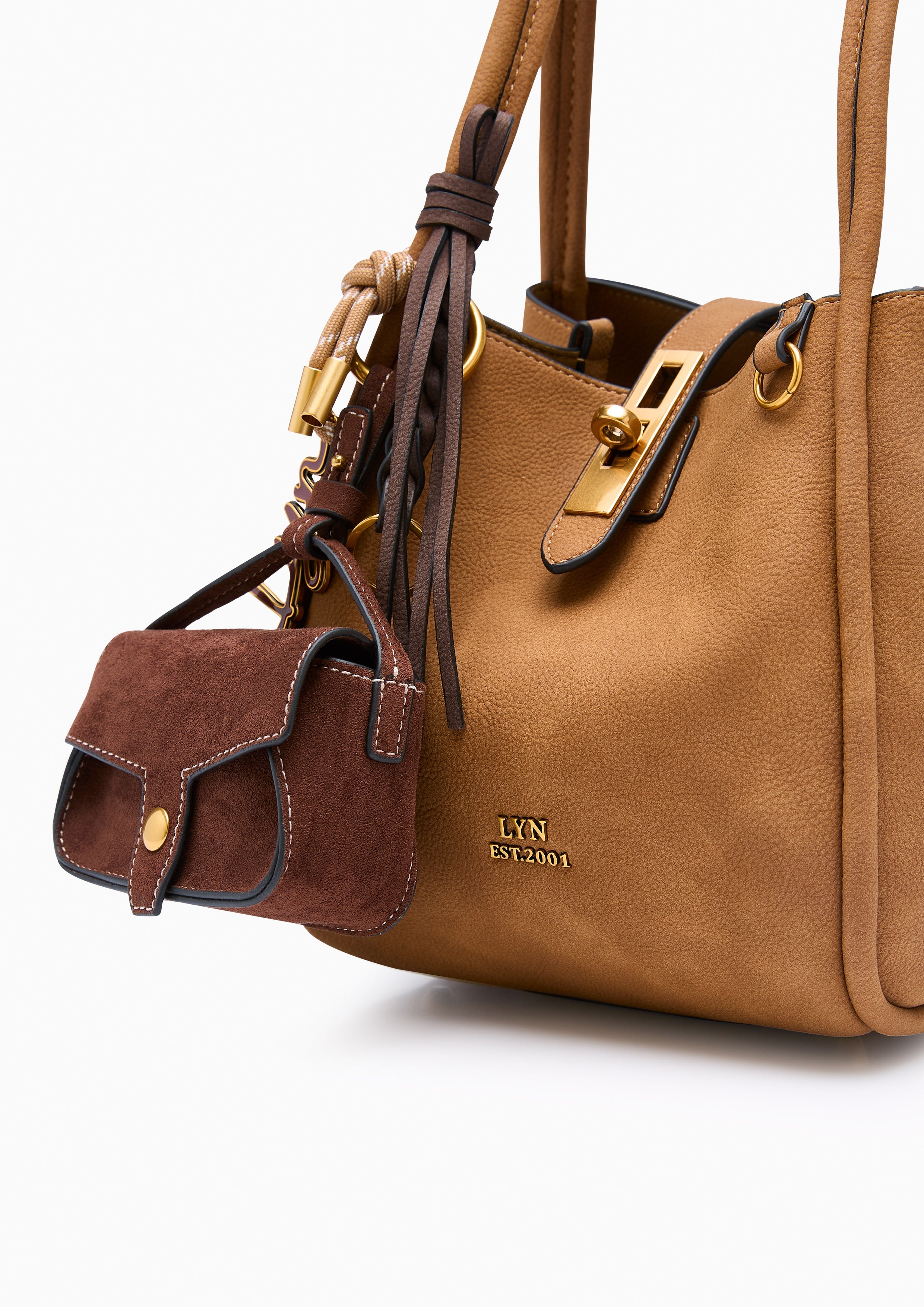 Moria M  Tote Bag - Tan