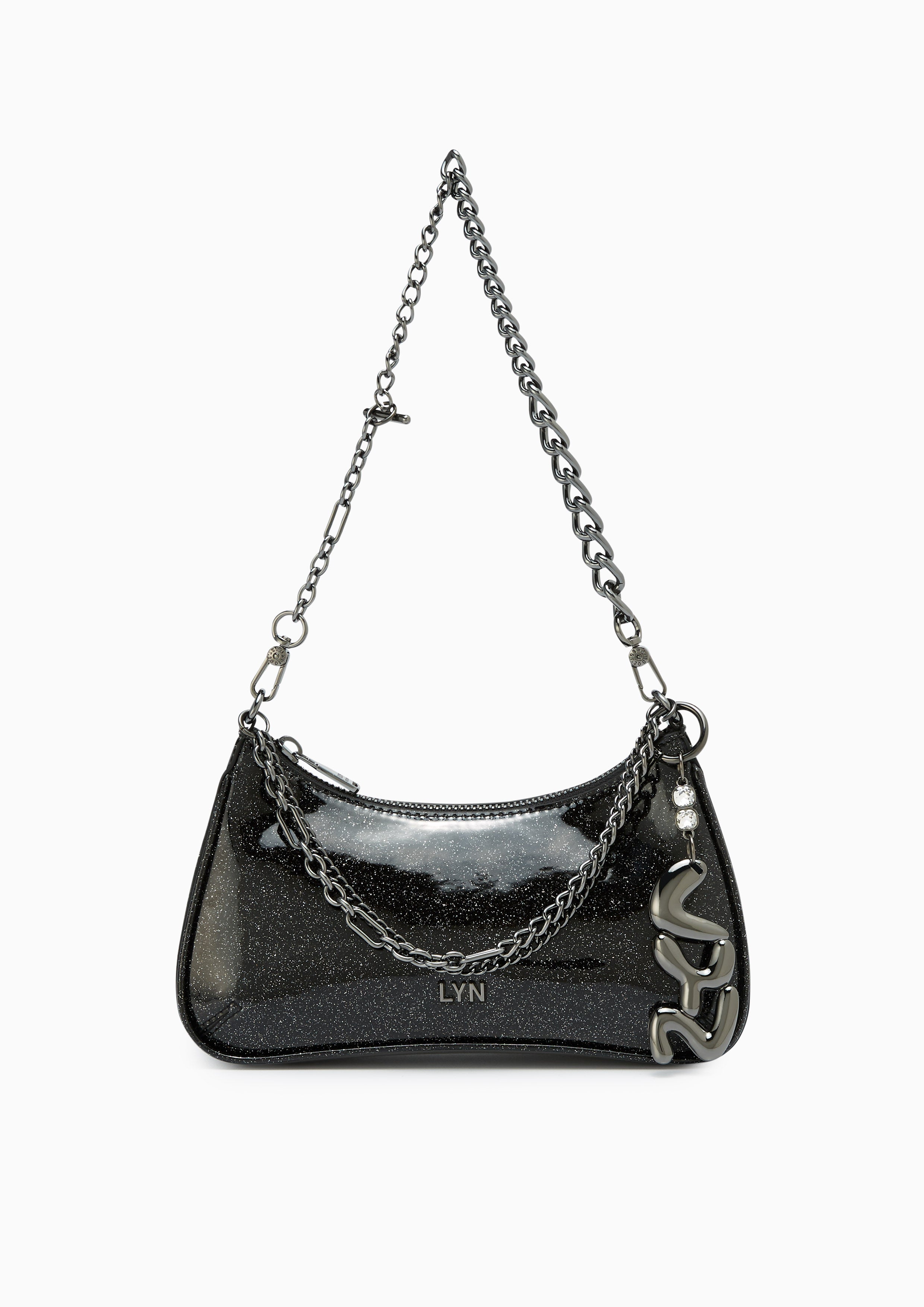 La Benia  Shoulder Bag - Metalic Black