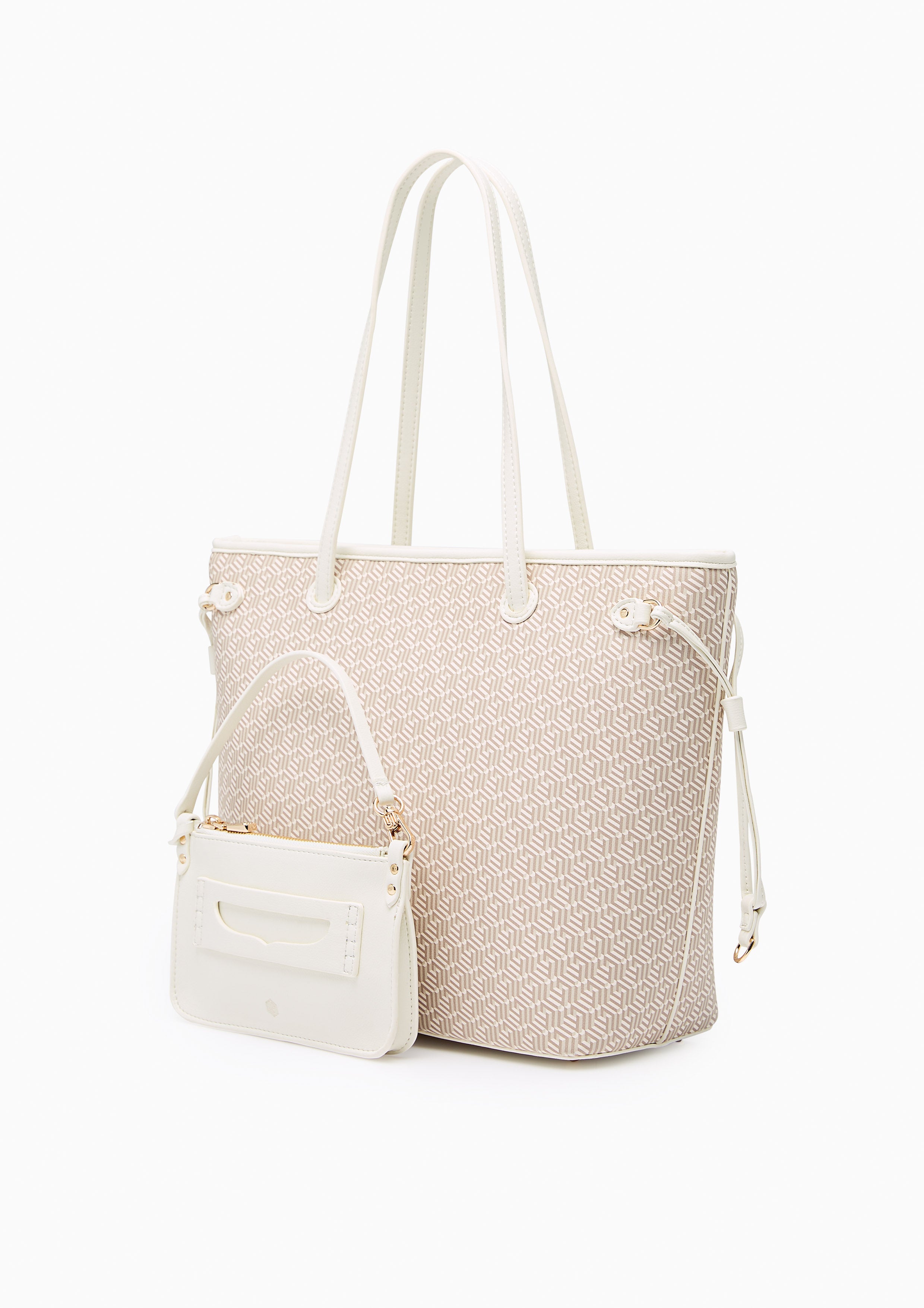 Milton Infinite  L Tote Bag - Ivory