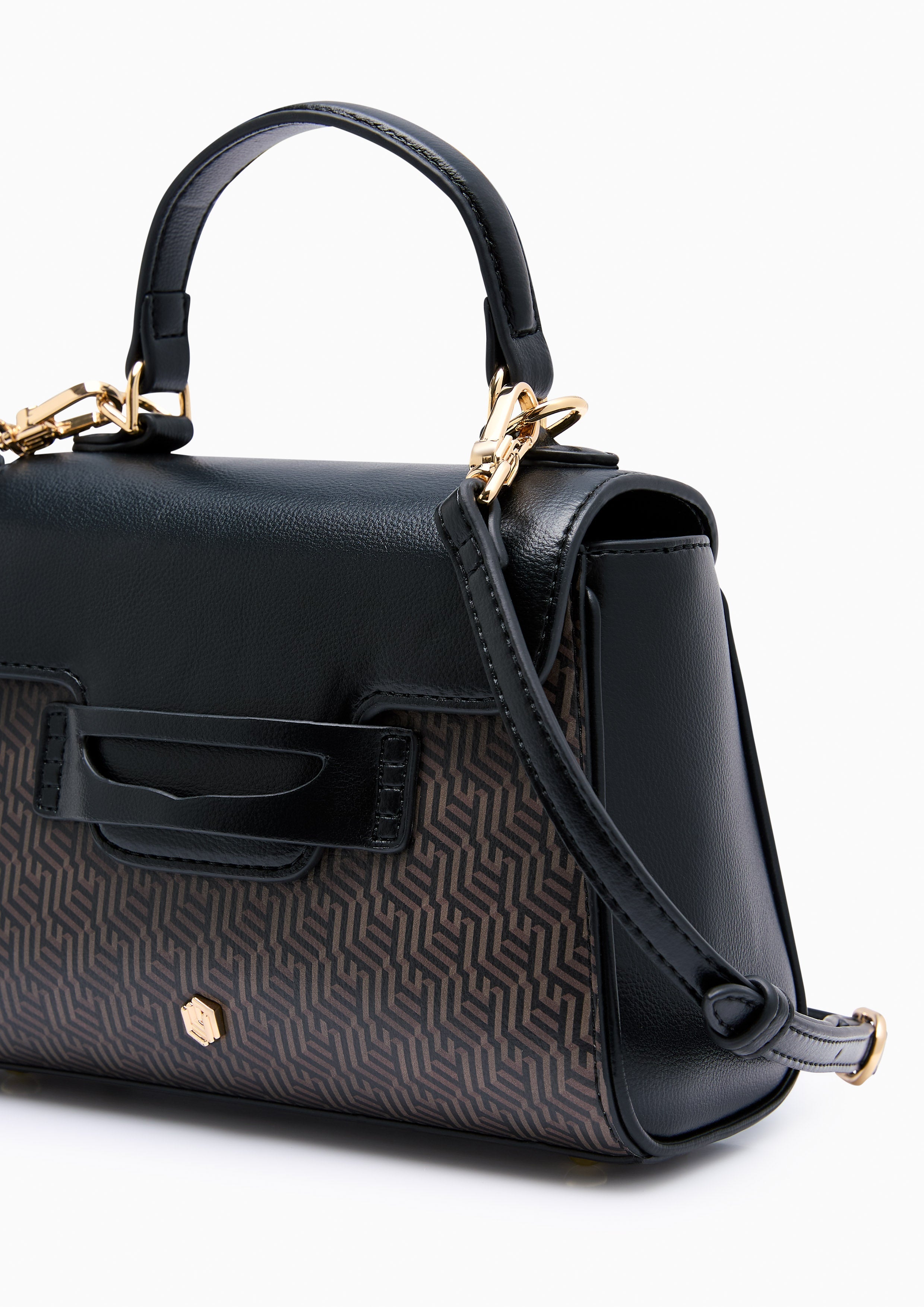 Milton Infinite Top S Handbags - Black