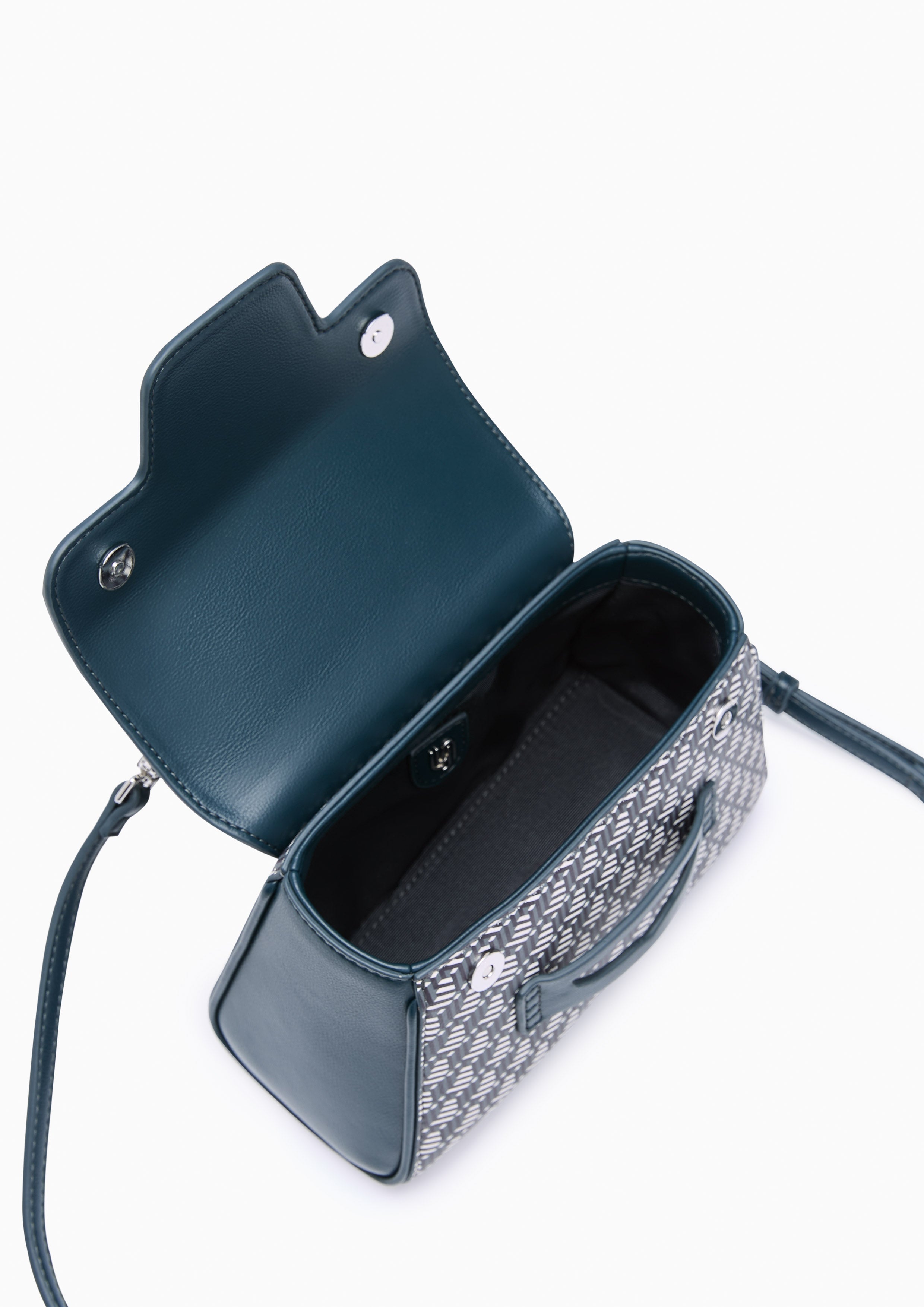 Milton Infinite Top S Handbags - Dark Green