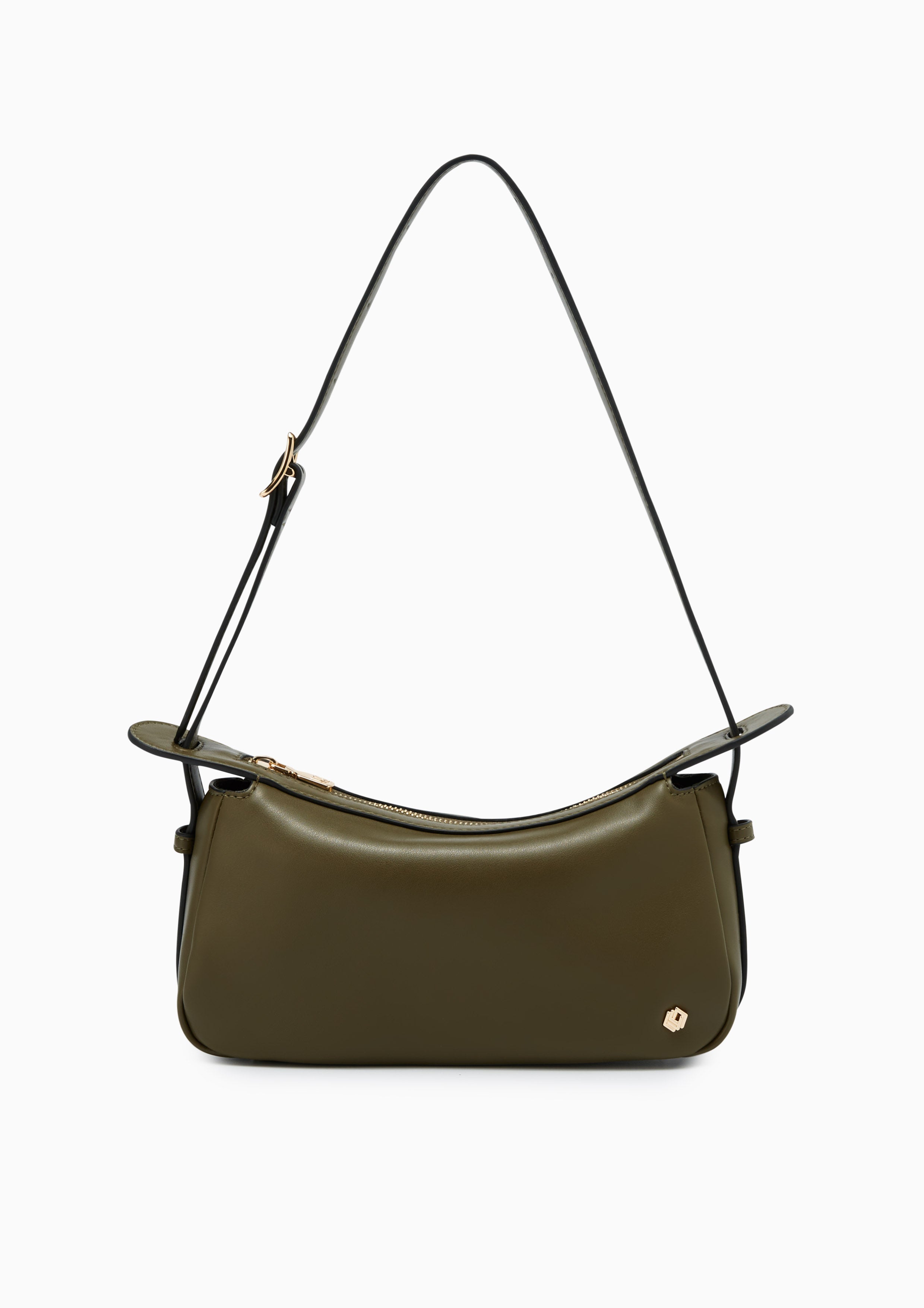Terracotta Infinite M Shoulder Bag - Dark Green