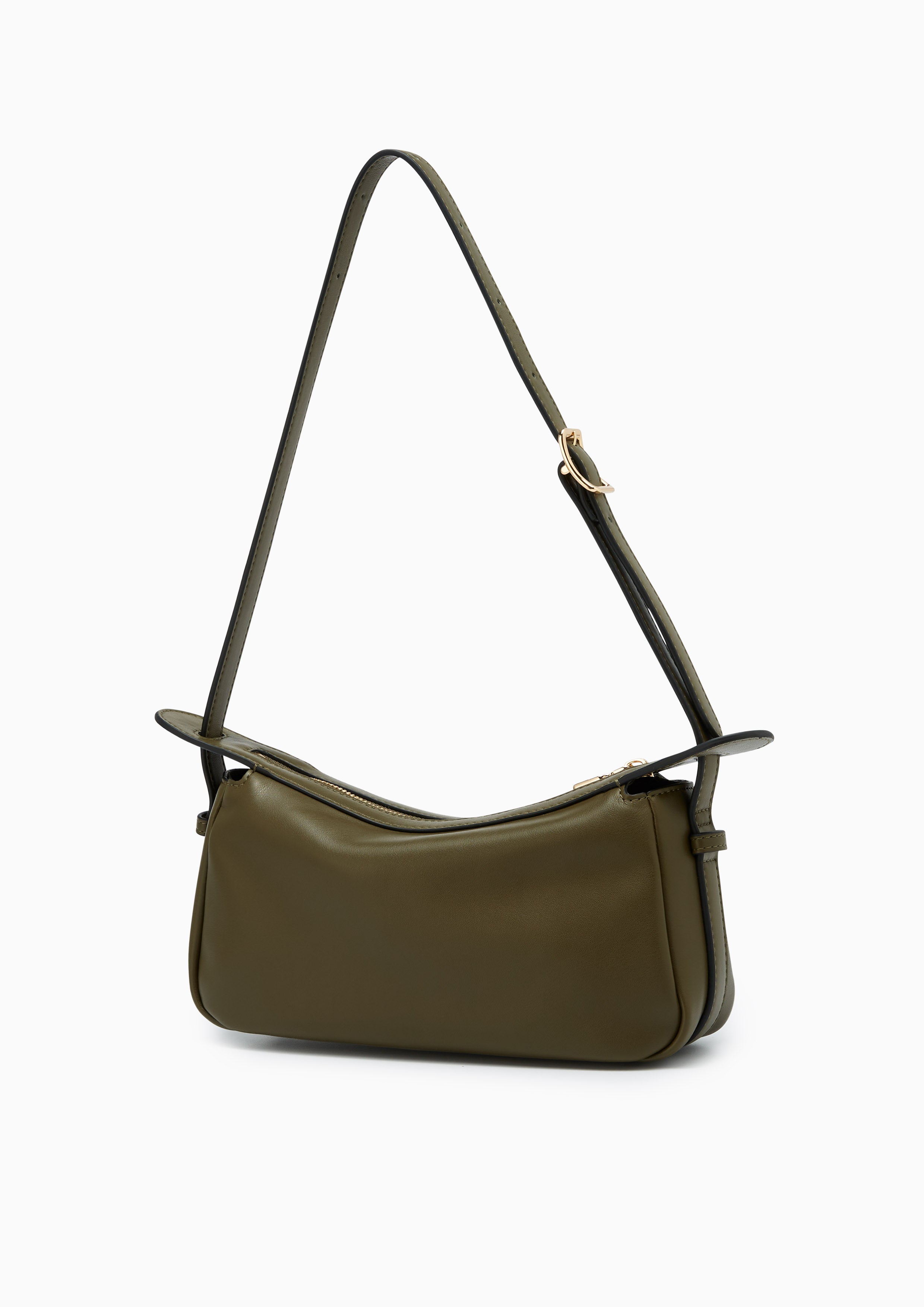 Terracotta Infinite M Shoulder Bag - Dark Green
