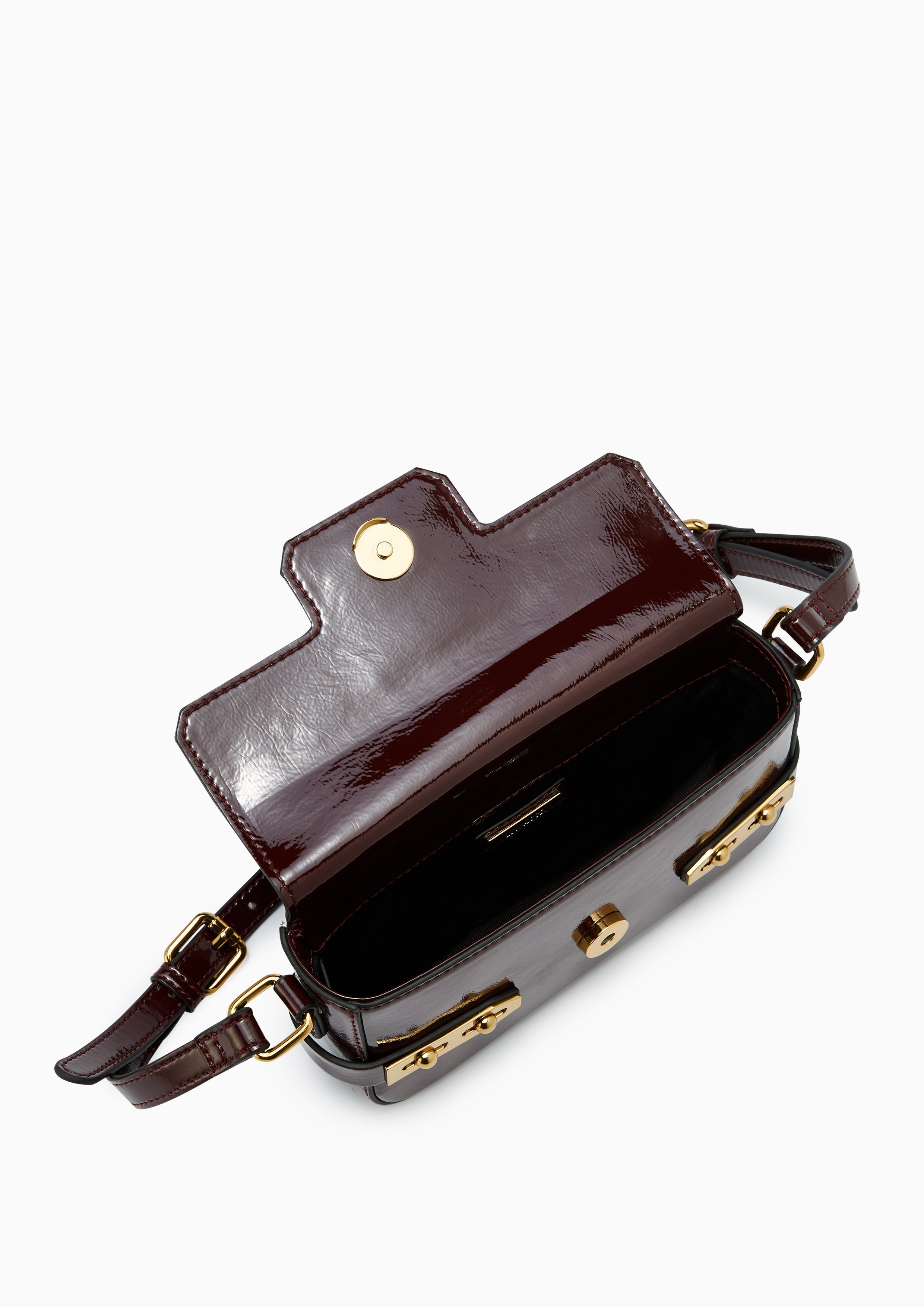 Re-Edit Ureka Mini Crossbody Bag - Dark Red