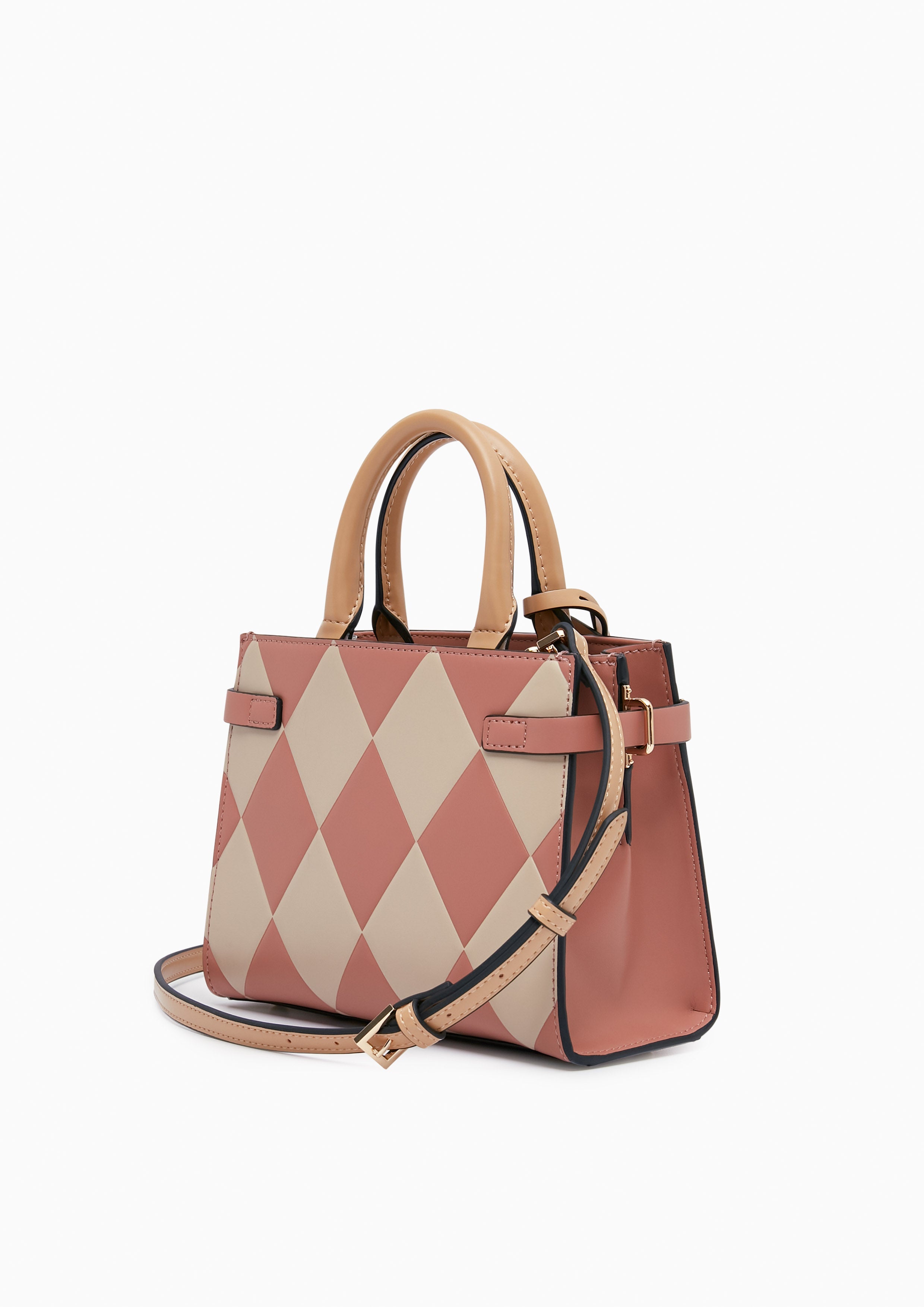 Re-Edit Wonder  S Tote Bag - Biege Variation 2