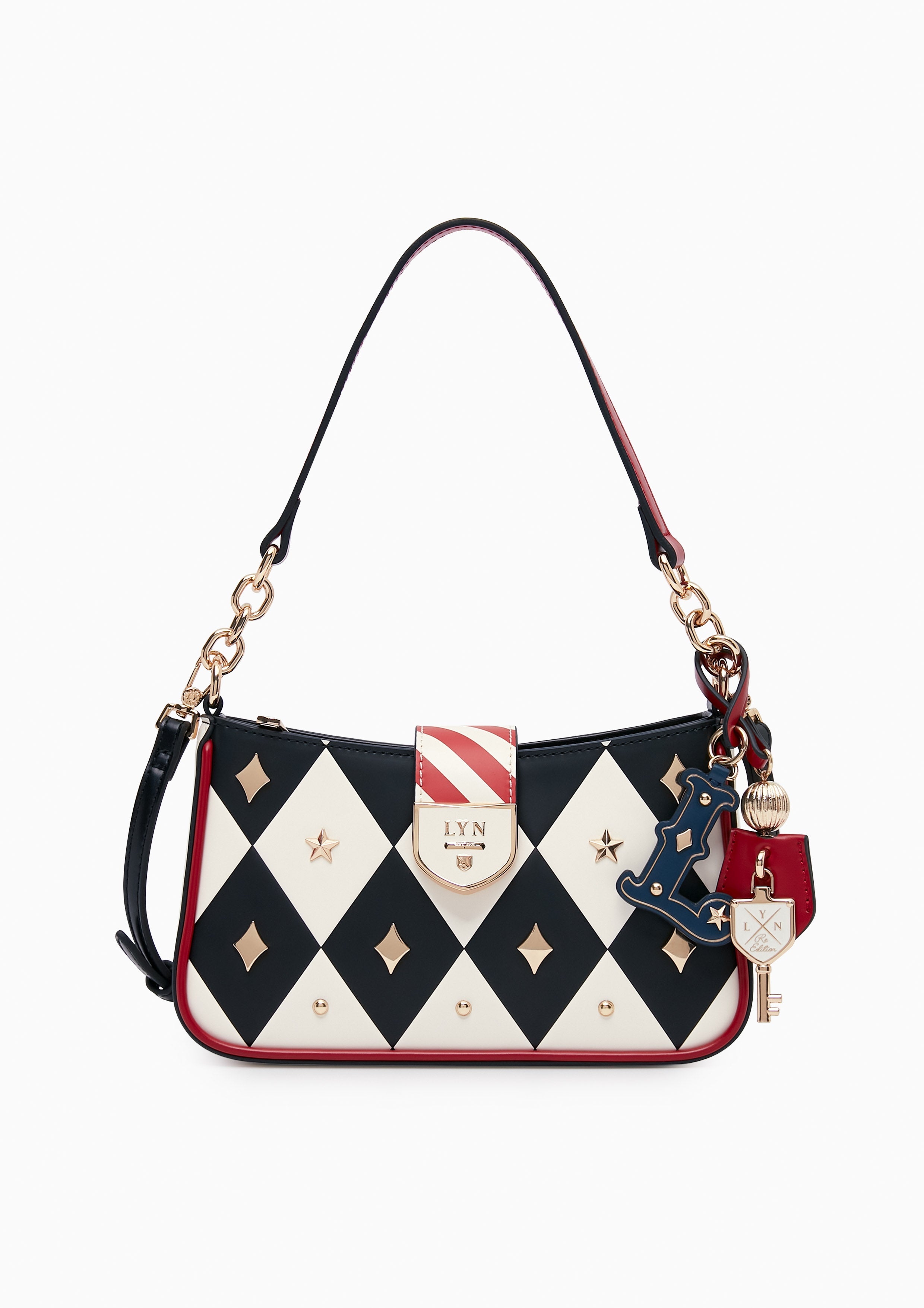 Re-Edit Wonder Ray S Shoulder Bag - Black Variation 2