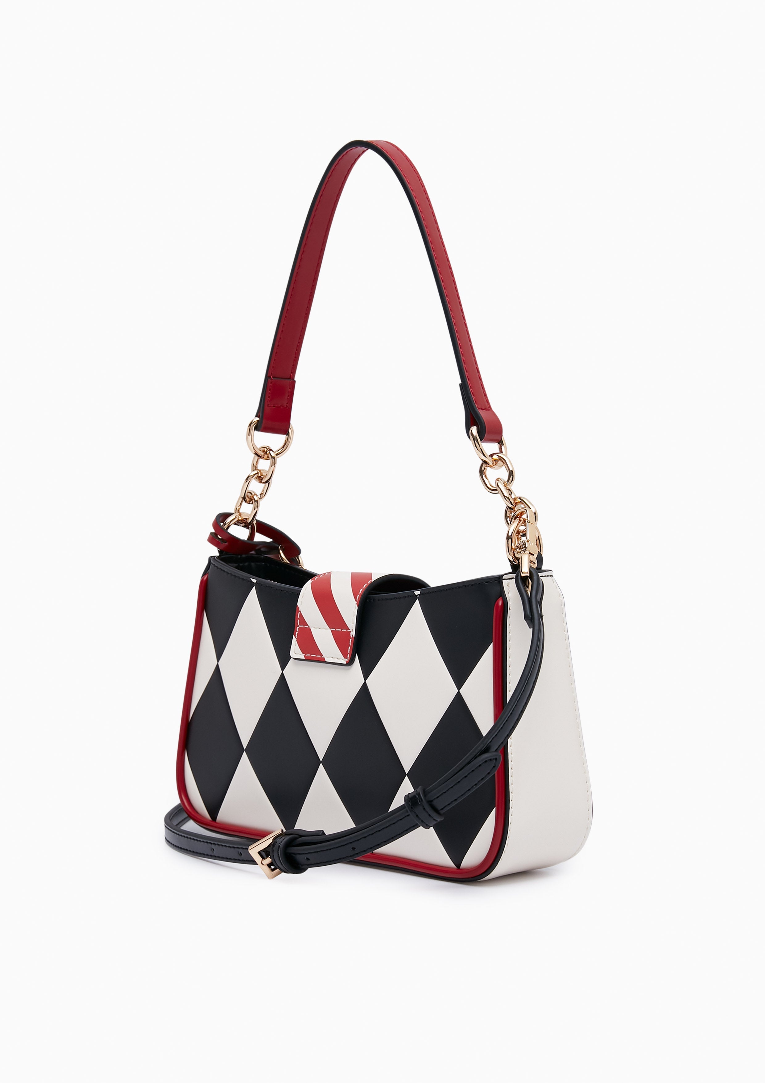 Re-Edit Wonder Ray S Shoulder Bag - Black Variation 2