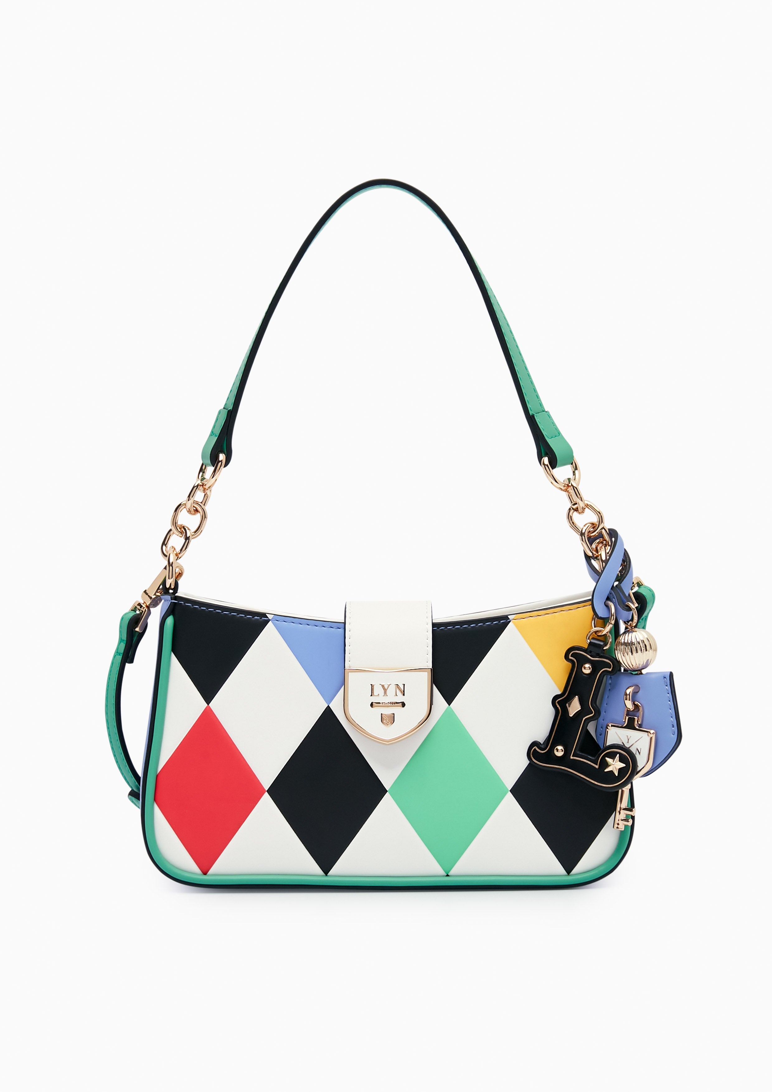 Re-Edit Wonder Ray S Shoulder Bag - Multi