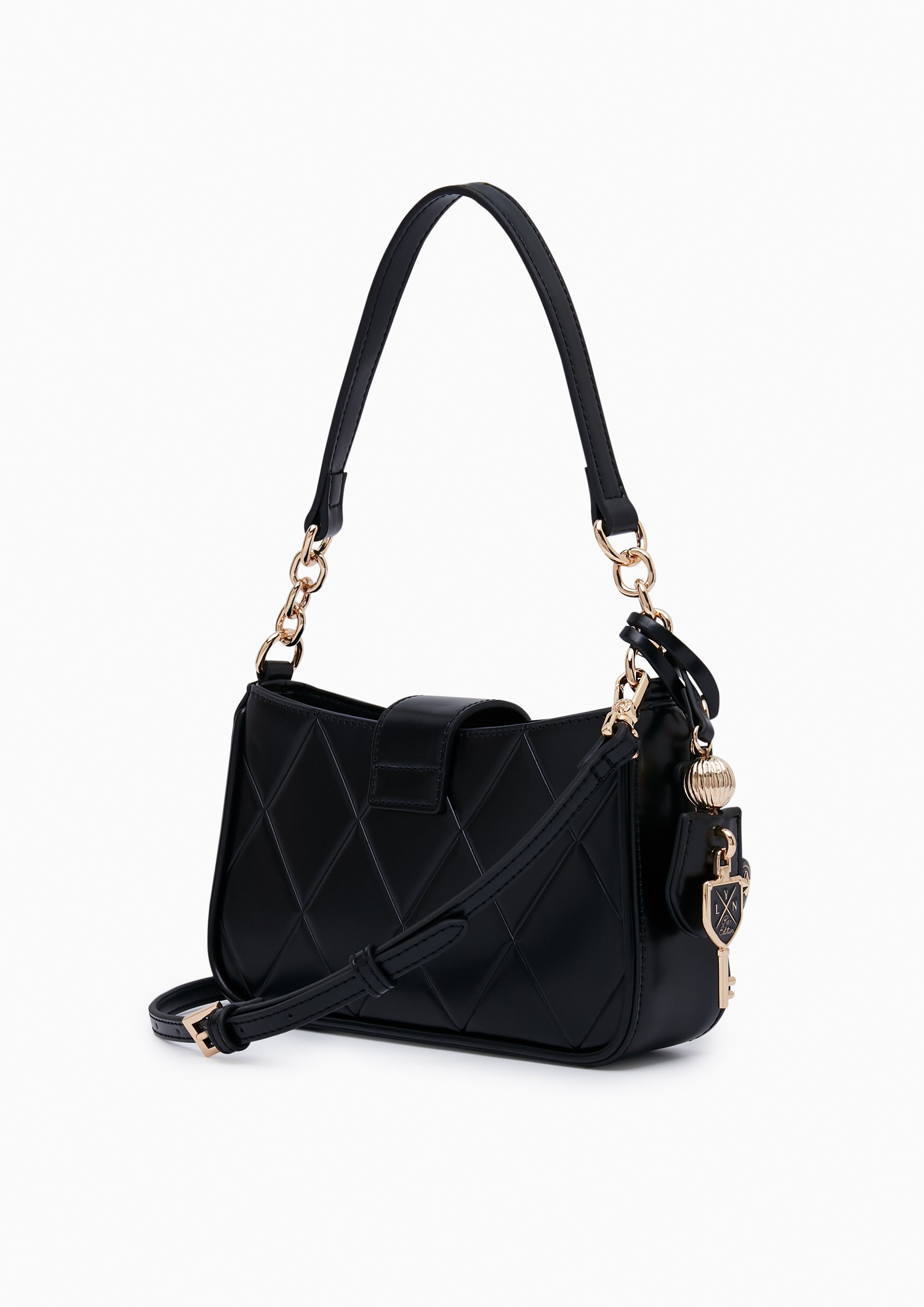 Re-Edit Wonder Ray S Shoulder Bag - Black