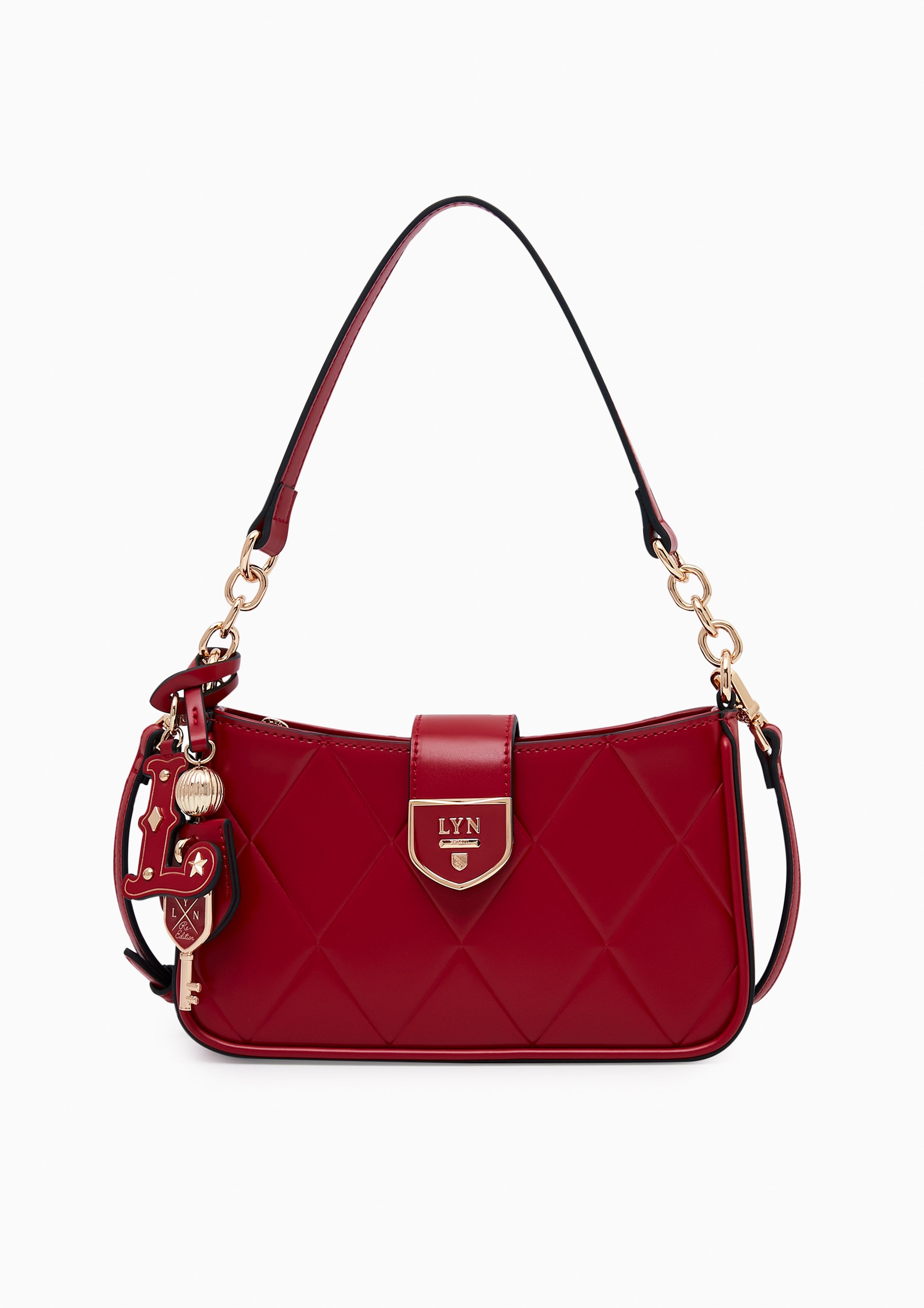 Re-Edit Wonder Ray S Shoulder Bag - Red