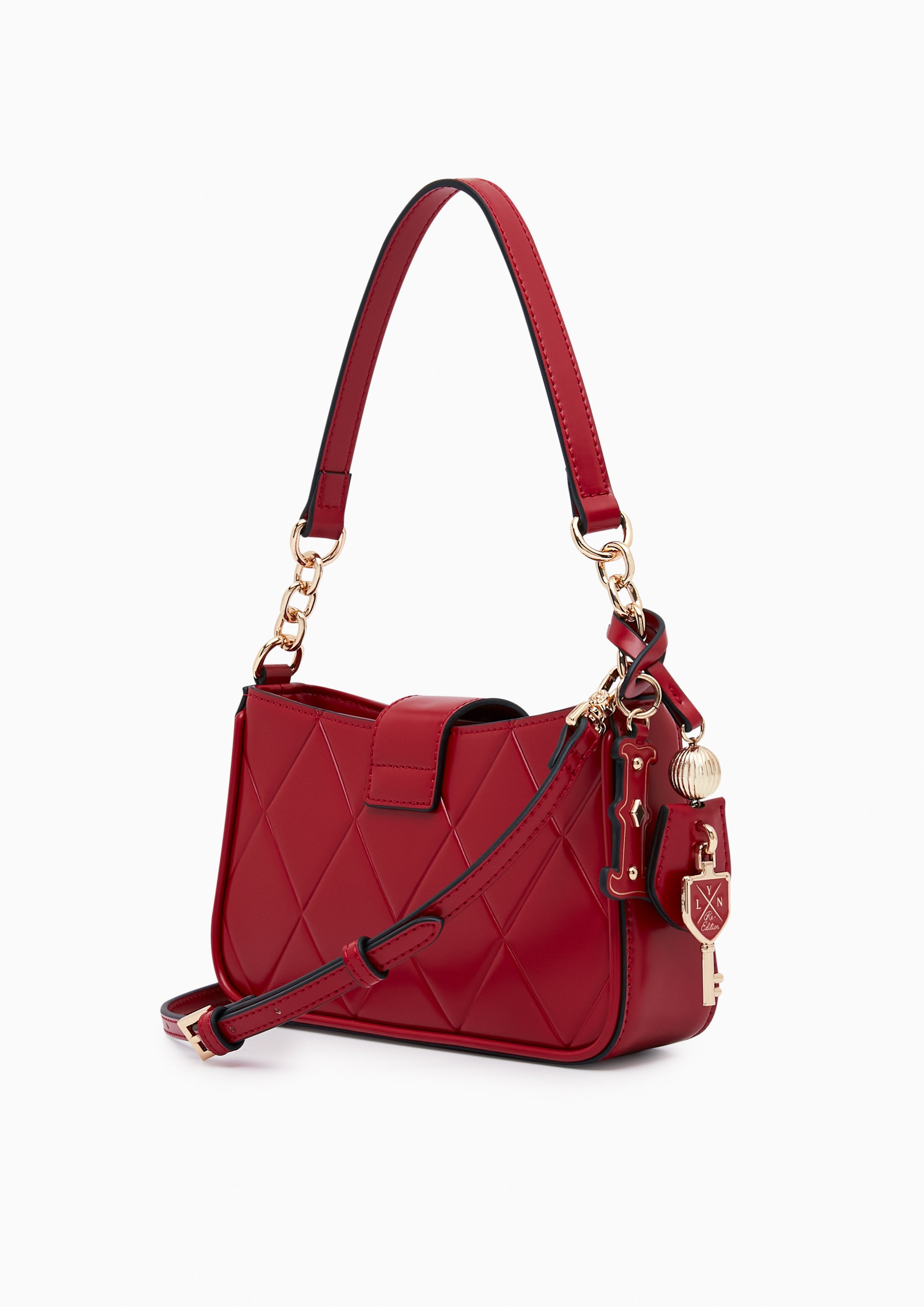Re-Edit Wonder Ray S Shoulder Bag - Red