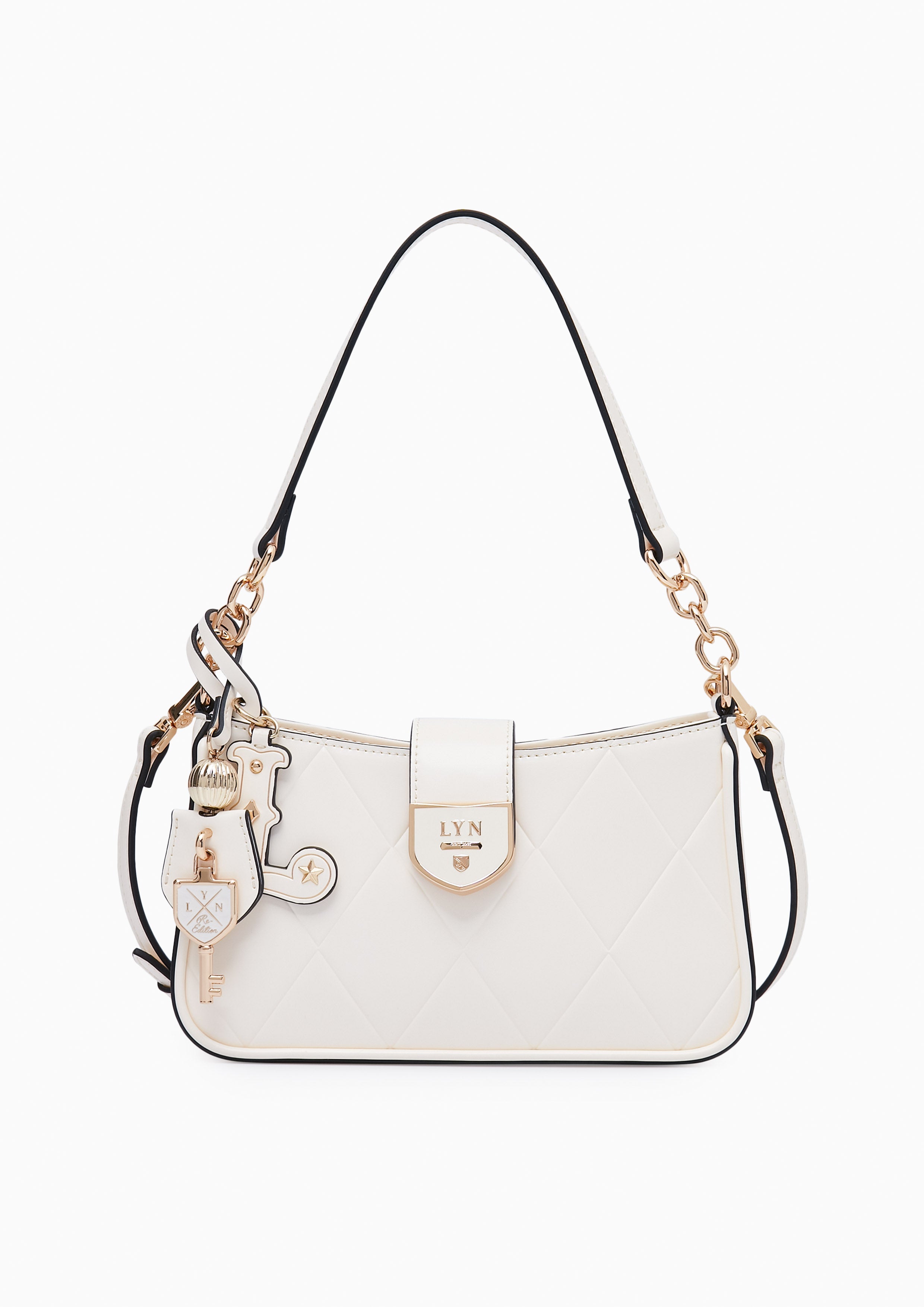 Re-Edit Wonder Ray S Shoulder Bag - Ivory
