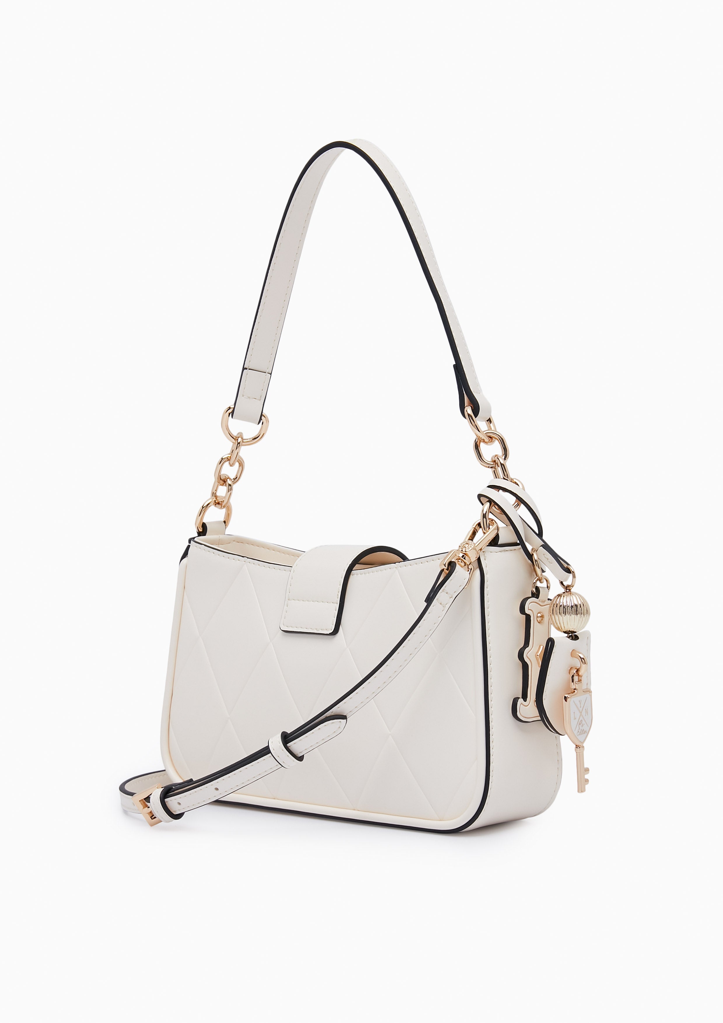 Re-Edit Wonder Ray S Shoulder Bag - Ivory