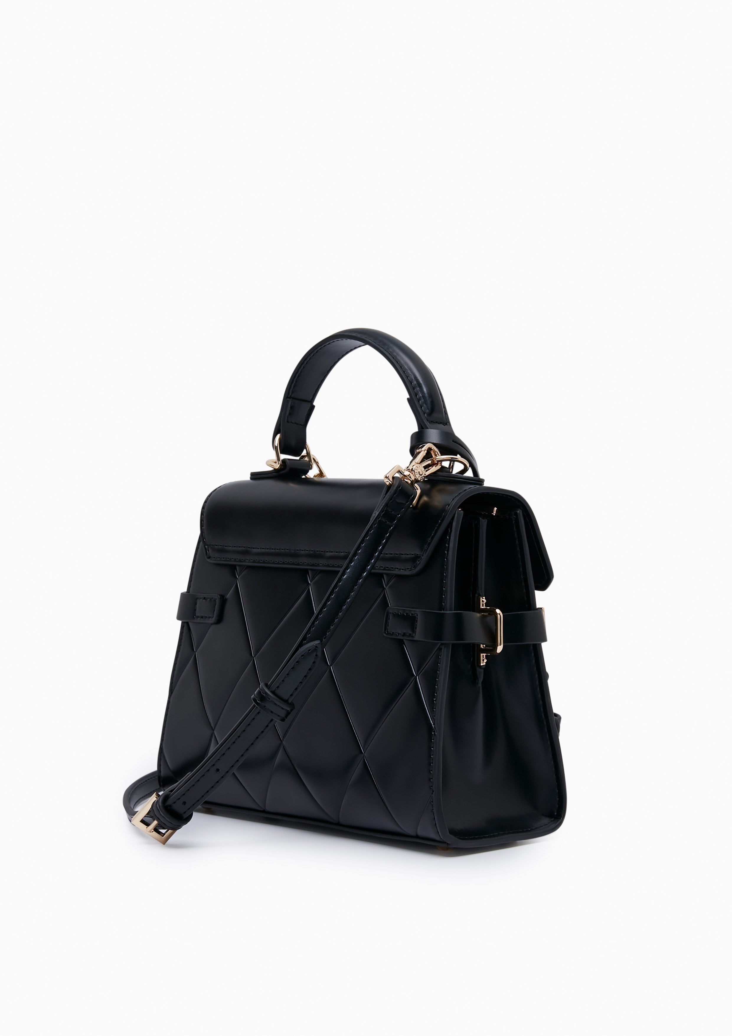 Re-Edit Wonder Top S Handbag - Black