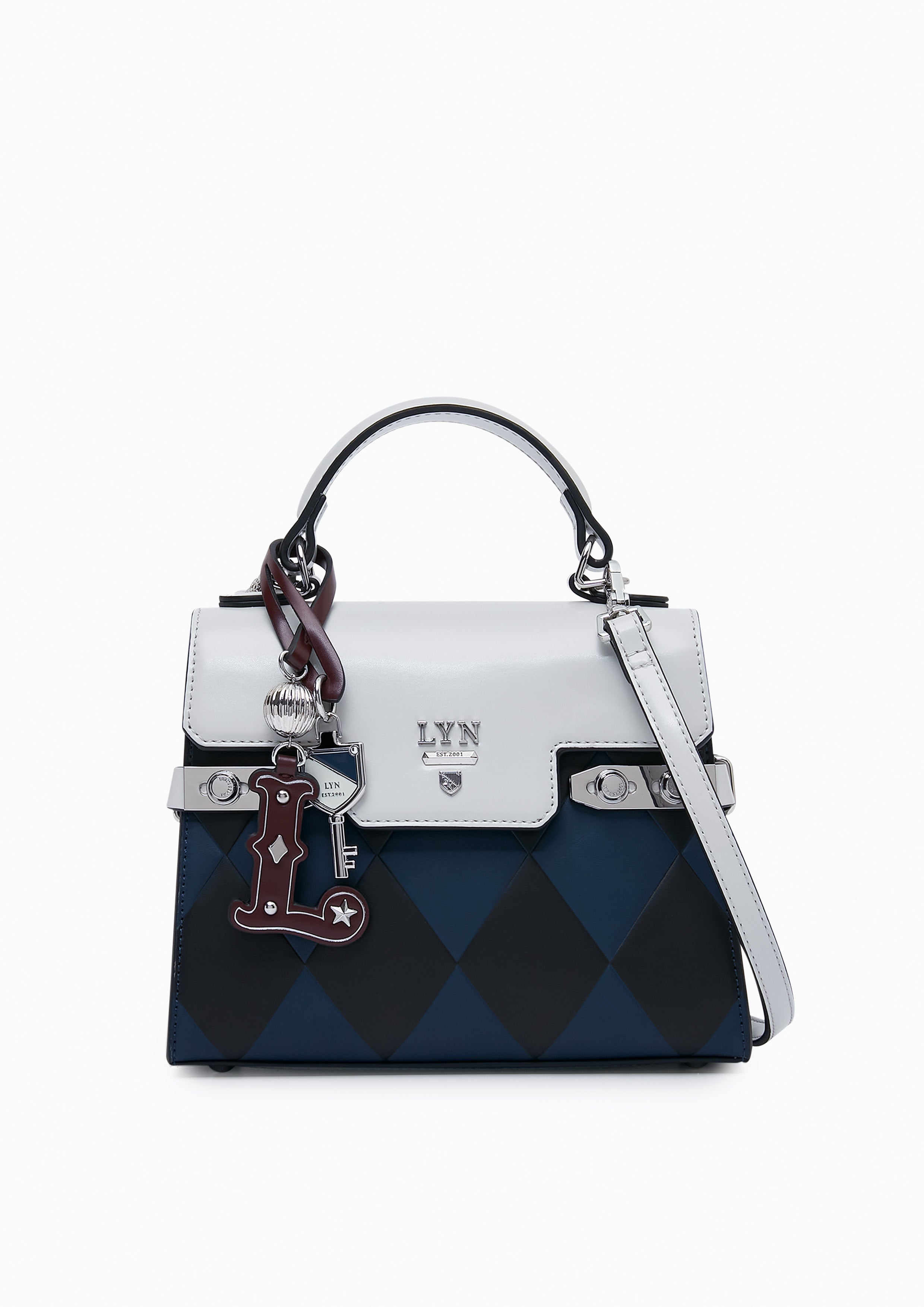 Re-Edit Wonder Top S Handbag - Blue Variation 2