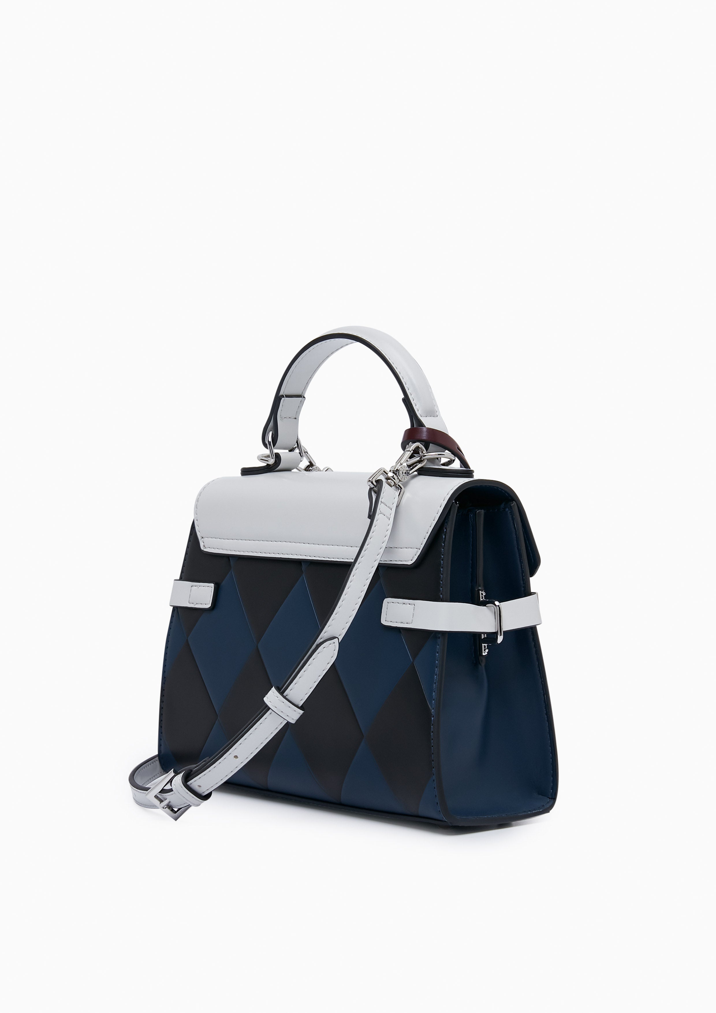 Re-Edit Wonder Top S Handbag - Blue Variation 2