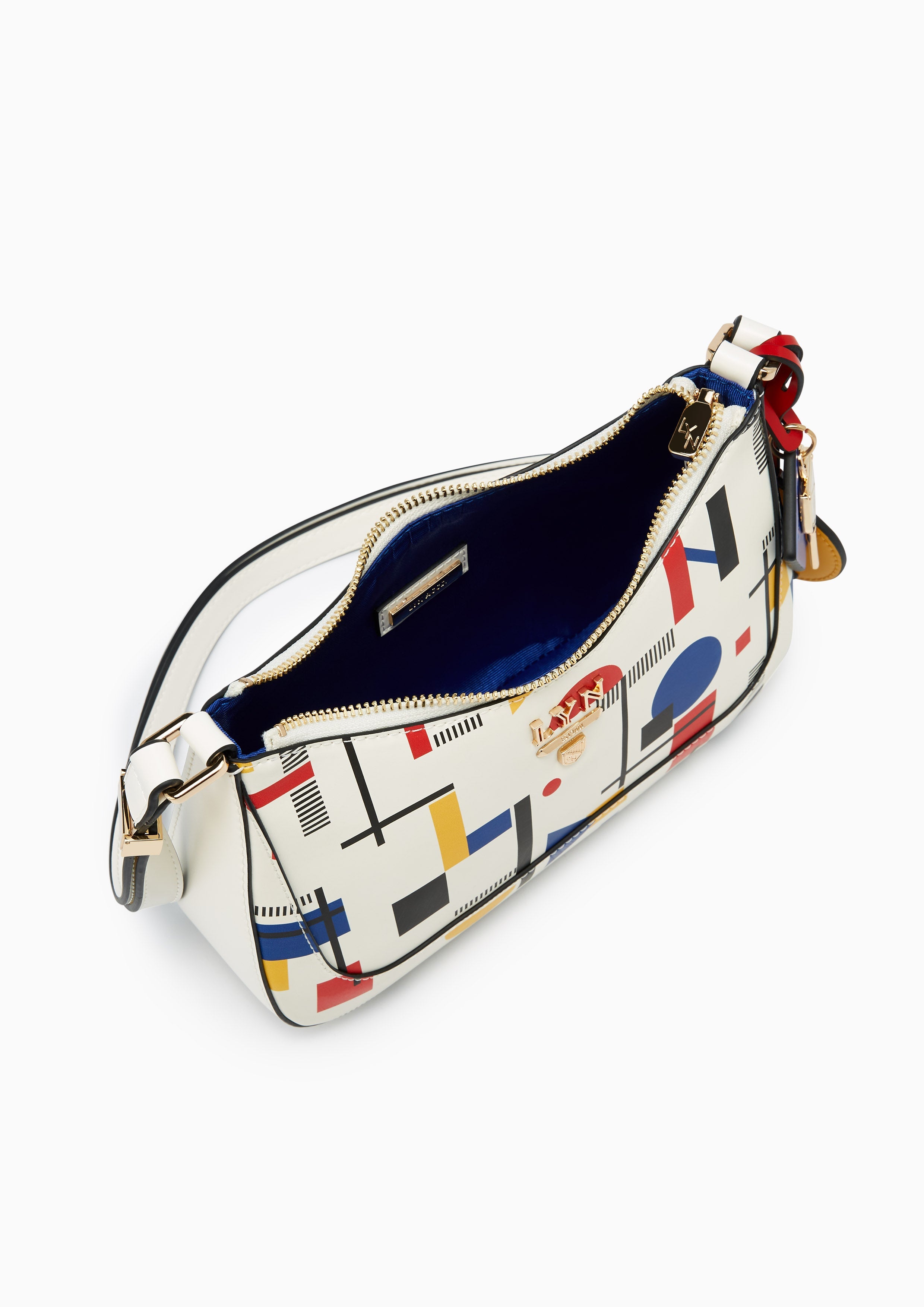 Re-Edit Bauhaus S Shoulder Bag - Printed White