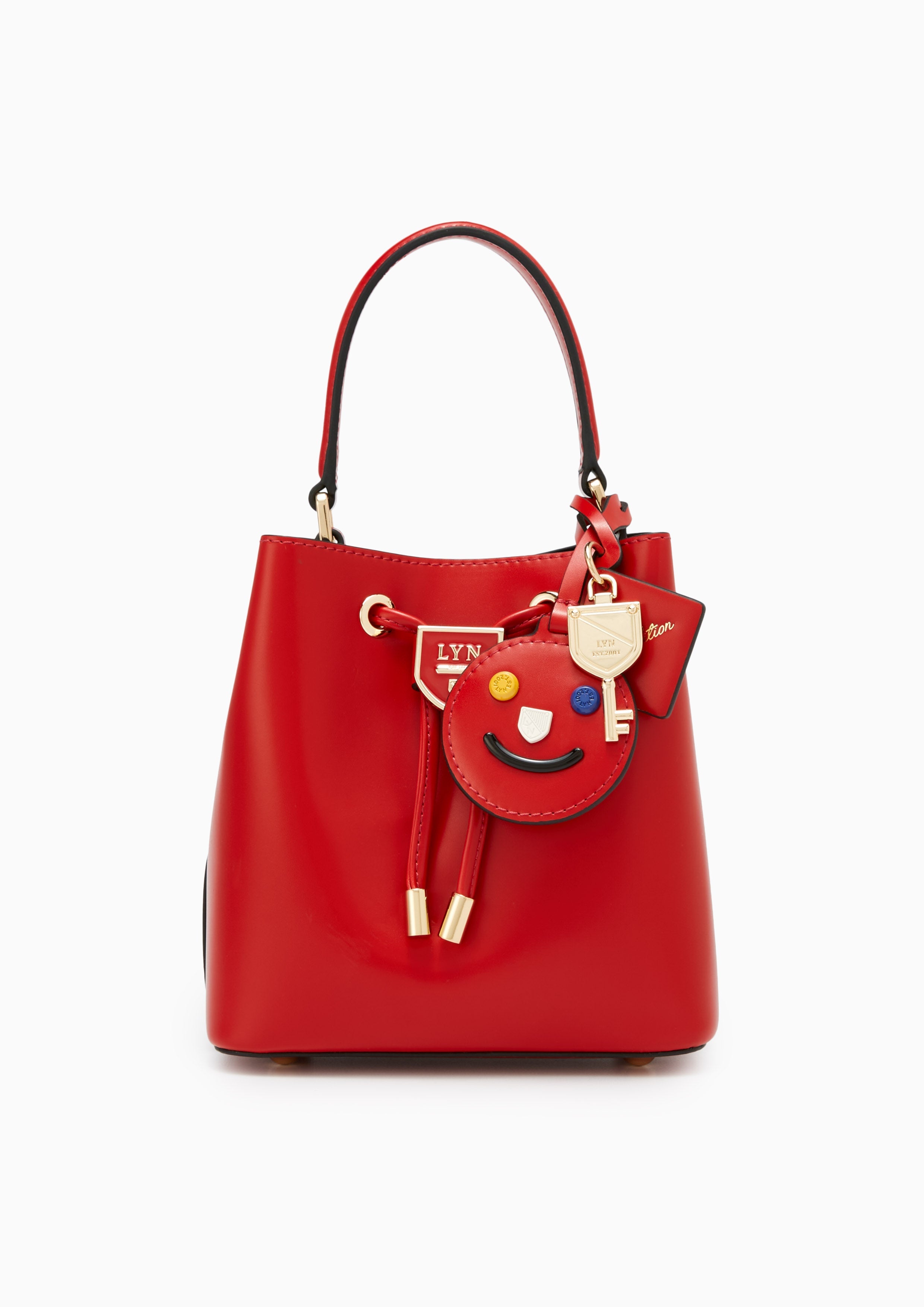 Re-Edit Bauhaus Bucket Bag - Red