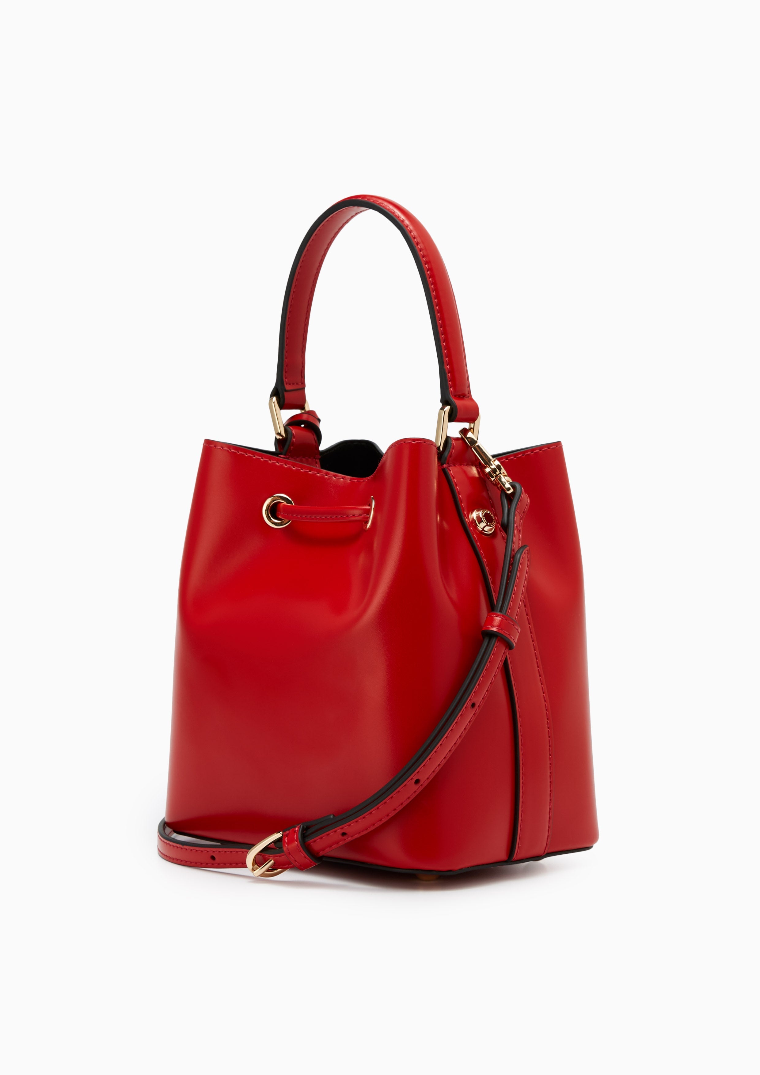 Re-Edit Bauhaus Bucket Bag - Red