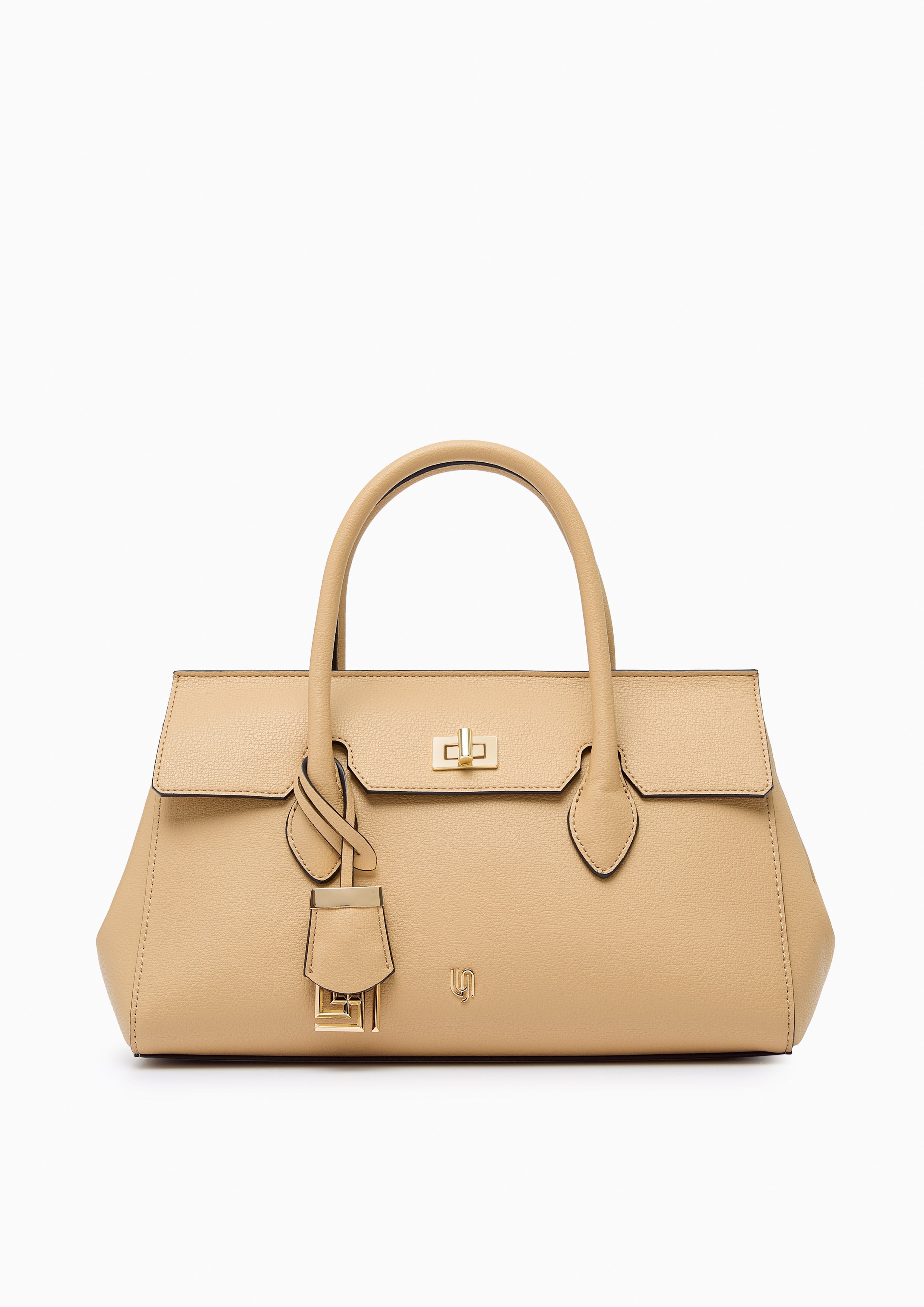 Sydney Infinite Top Handle M Handbag - Beige